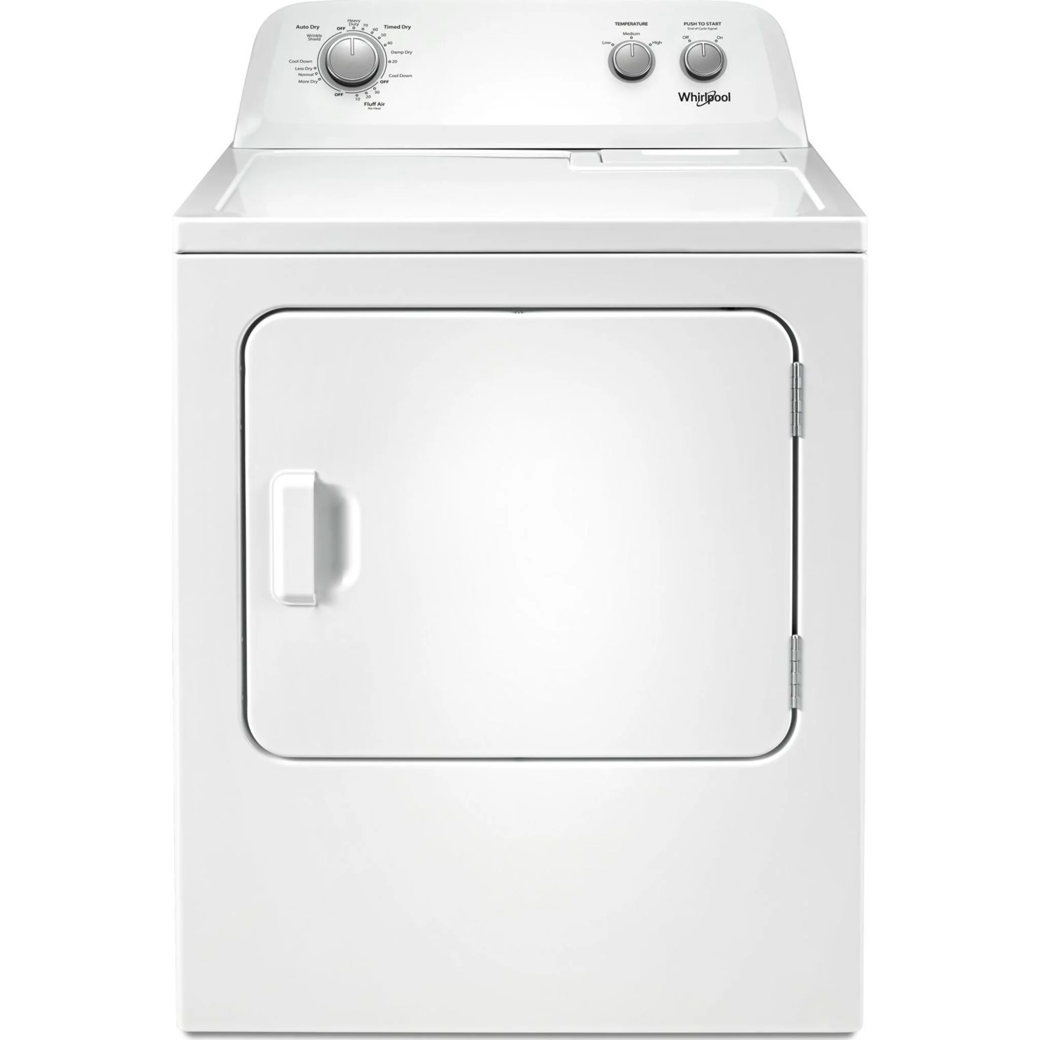 Whirlpool 7.0 cu. ft. Top Load Electric Dryer with AutoDry Drying System (YWED4850HW) - Image 21