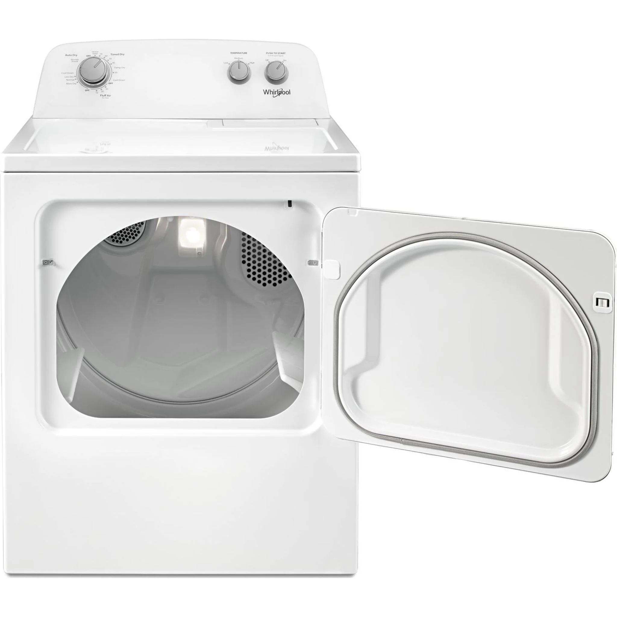 Whirlpool 7.0 cu. ft. Top Load Electric Dryer with AutoDry Drying System (YWED4850HW) - Image 25