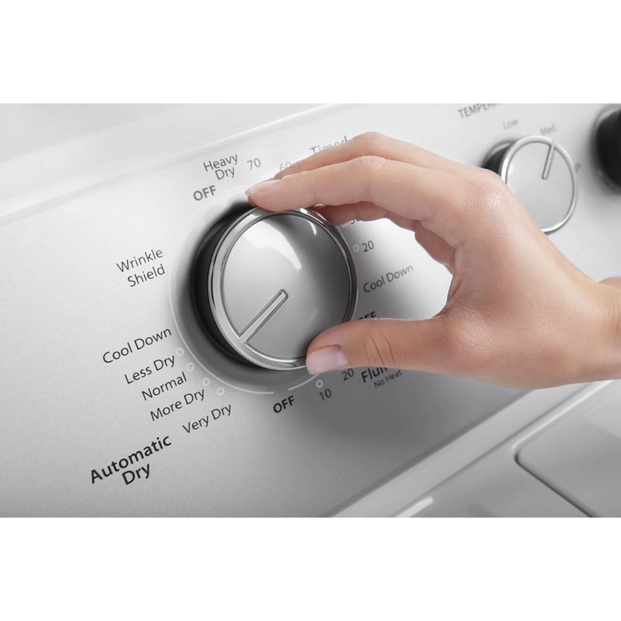 Whirlpool 7.0 cu. ft. Top Load Electric Dryer with AutoDry Drying System (YWED4850HW) - Image 38
