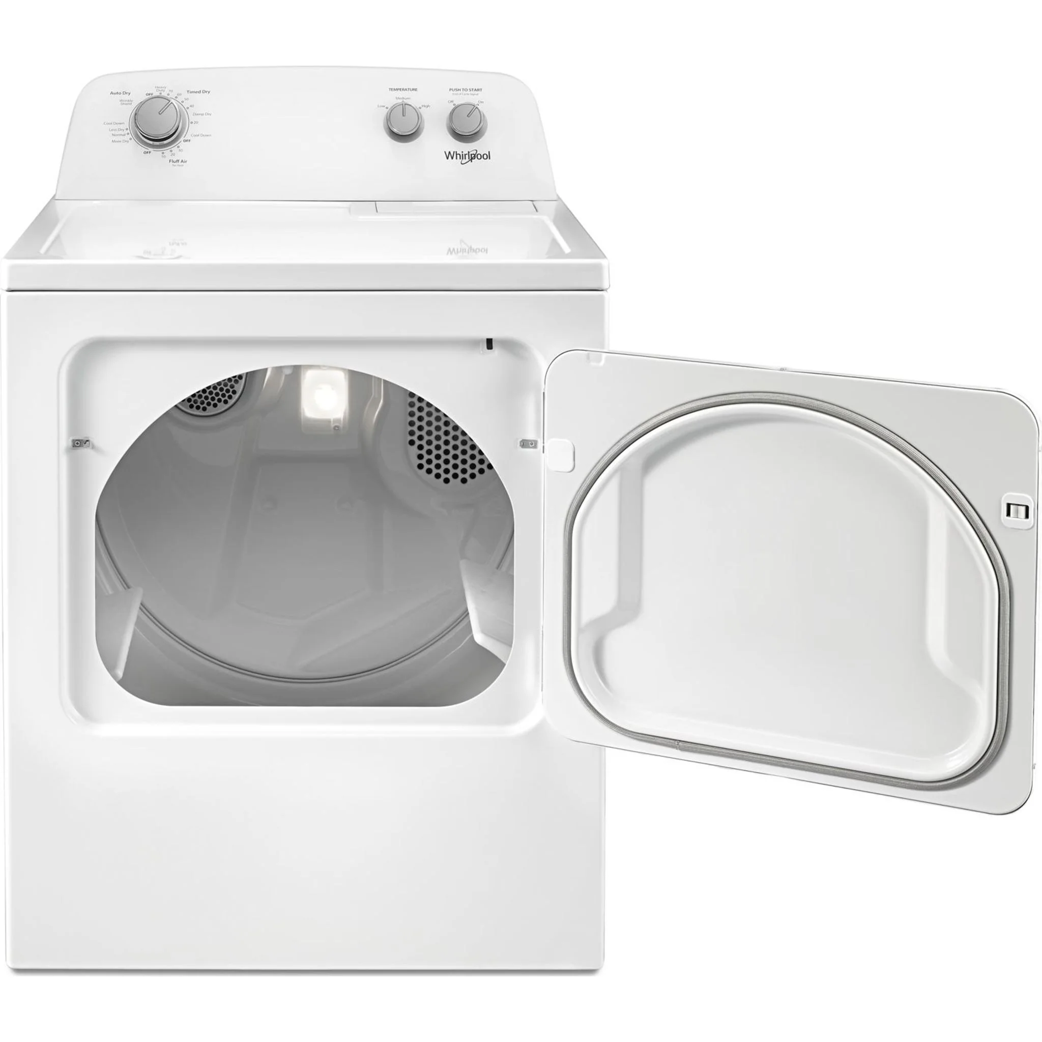 Whirlpool 7.0 cu. ft. Top Load Electric Dryer with AutoDry Drying System (YWED4850HW) - Image 39