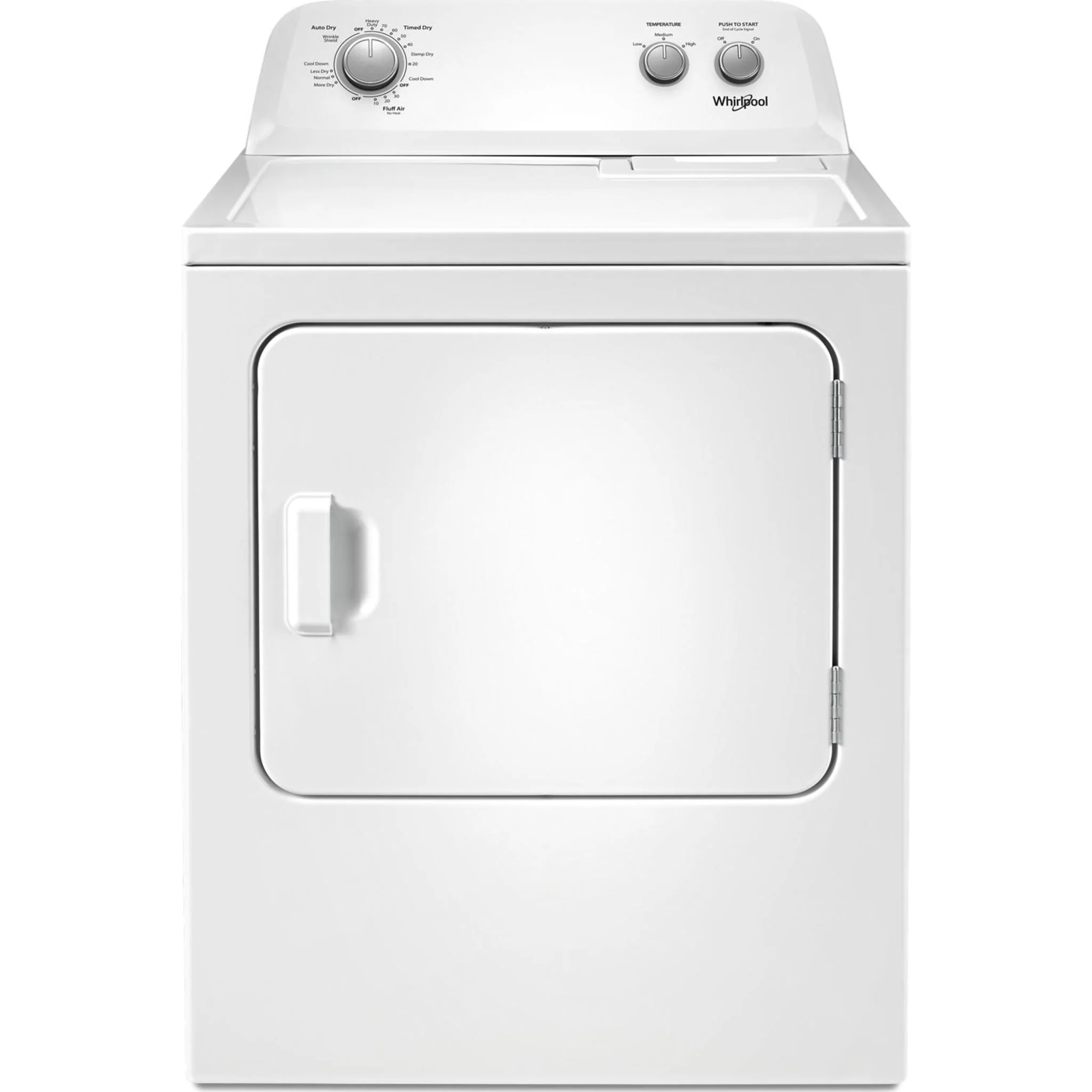 Whirlpool 7.0 cu. ft. Top Load Electric Dryer with AutoDry Drying System (YWED4850HW) - Image 40