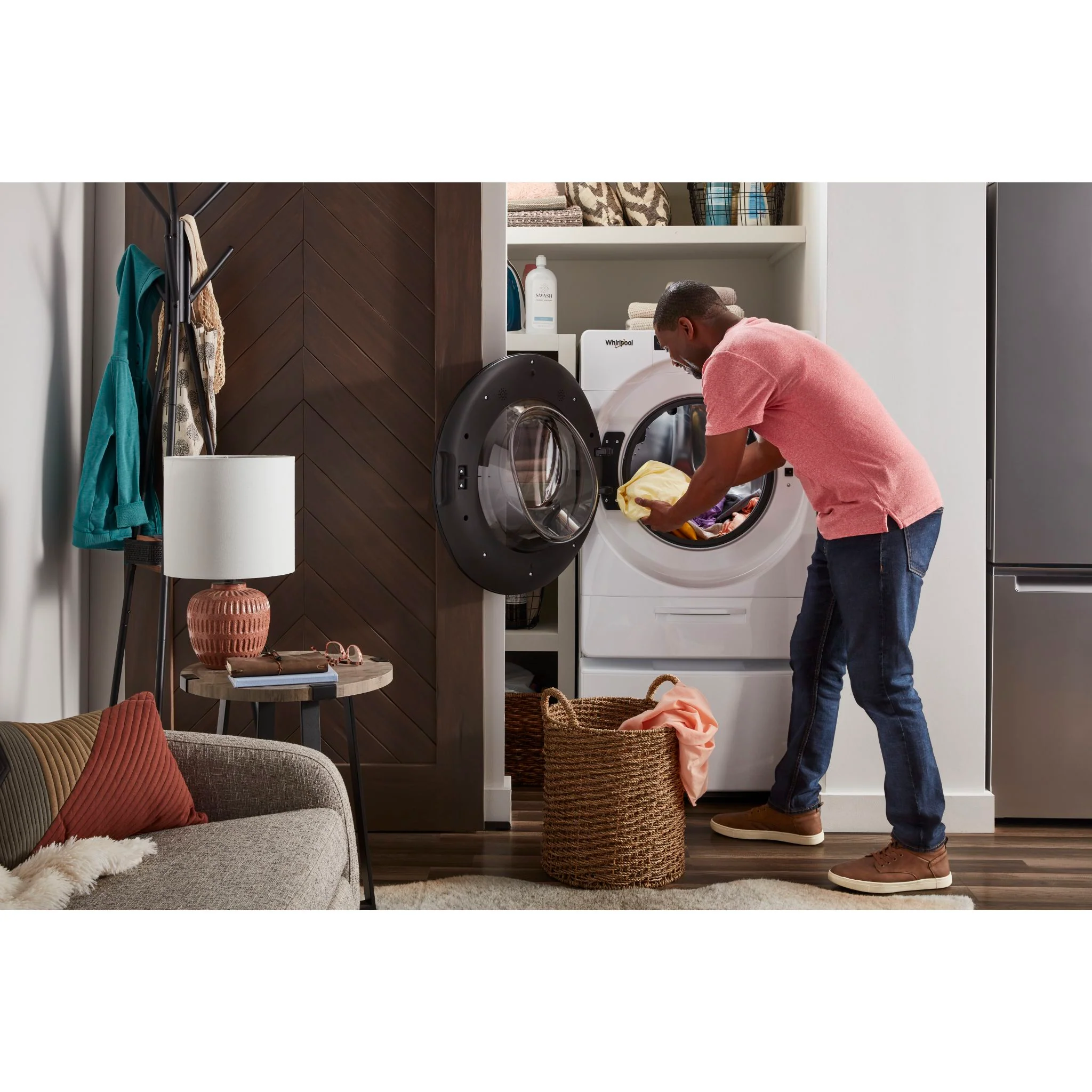 Whirlpool 5.2 Cu. Ft. Ventless All In One Washer Dryer -White (WFC682CLW) - Image 25
