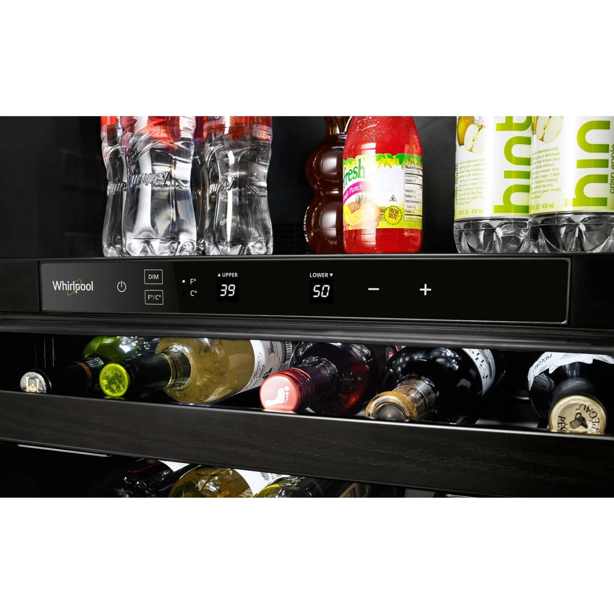 Whirlpool 24-inch Wide Undercounter Beverage Center with Towel Bar Handle- 5.2 cu. ft. -Stainless Steel (WUB35X24HZ) - Image 4
