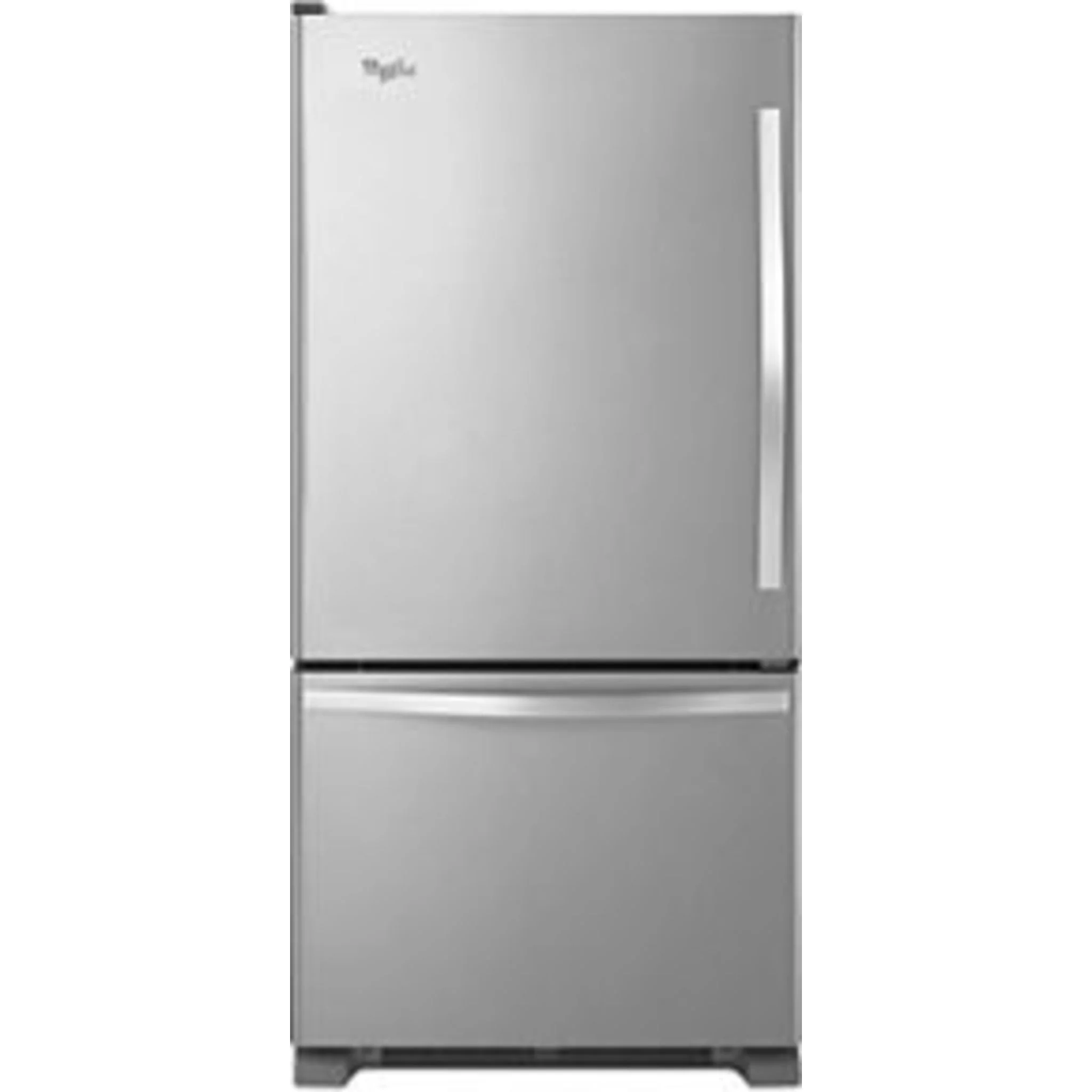 Whirlpool 19 cu. ft. Bottom-Freezer Refrigerator with Freezer Drawer - Monochromatic Stainless Steel (WRB329LFBM) - Image 13