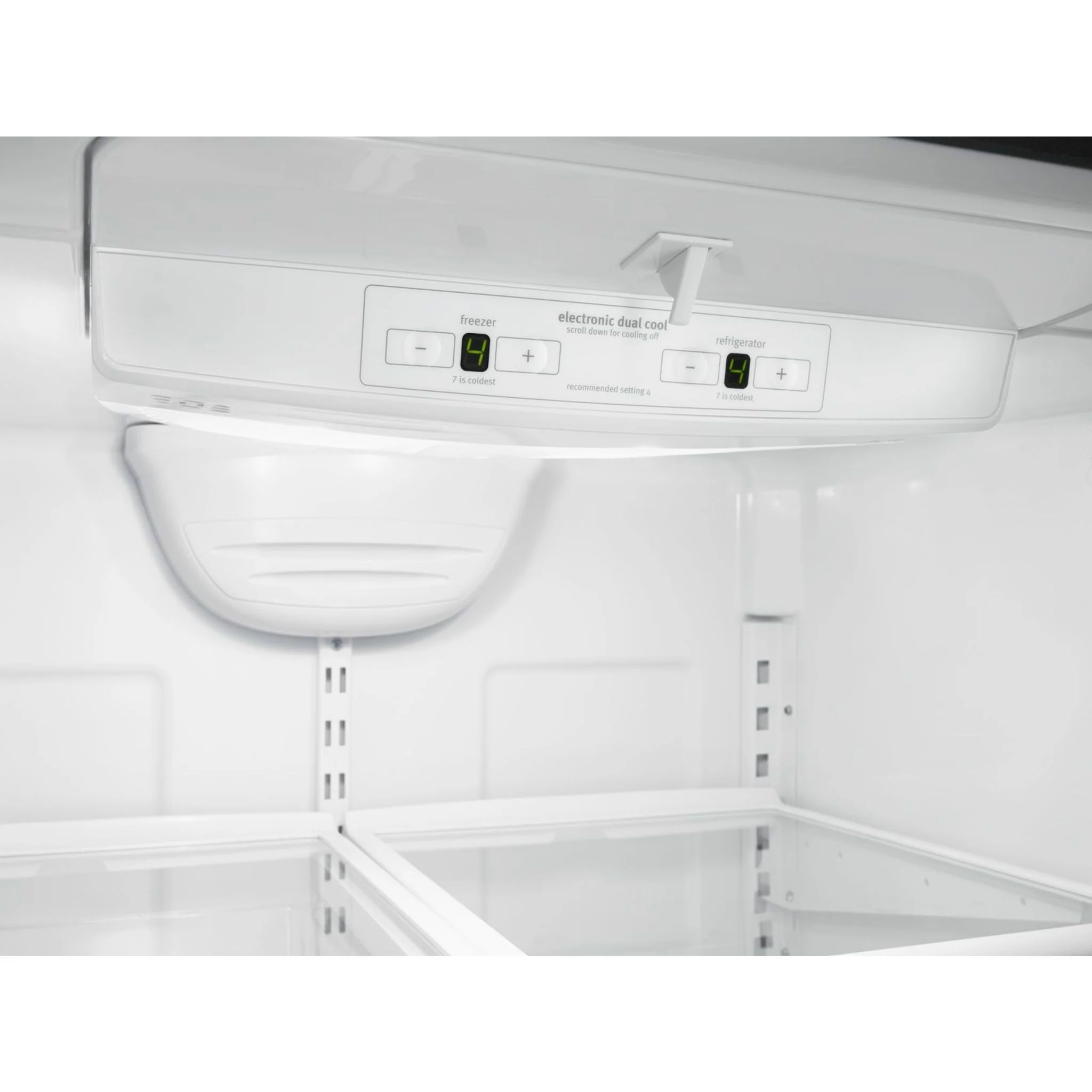 Whirlpool 19 cu. ft. Bottom-Freezer Refrigerator with Freezer Drawer - Monochromatic Stainless Steel (WRB329LFBM) - Image 4
