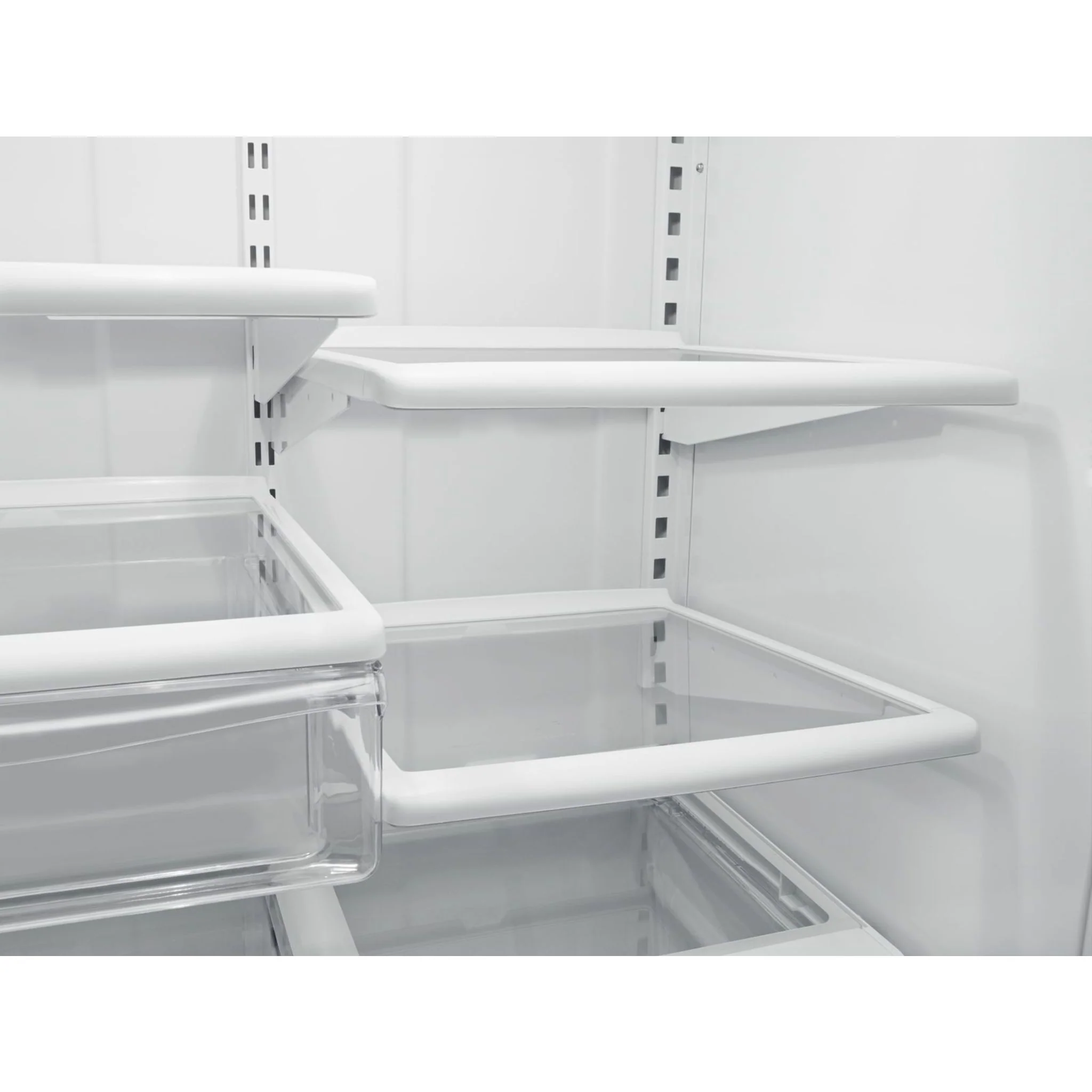 Whirlpool 22 cu. ft. Bottom-Freezer Refrigerator with Freezer Drawer -White-on-White (WRB322DMBW) - Image 20
