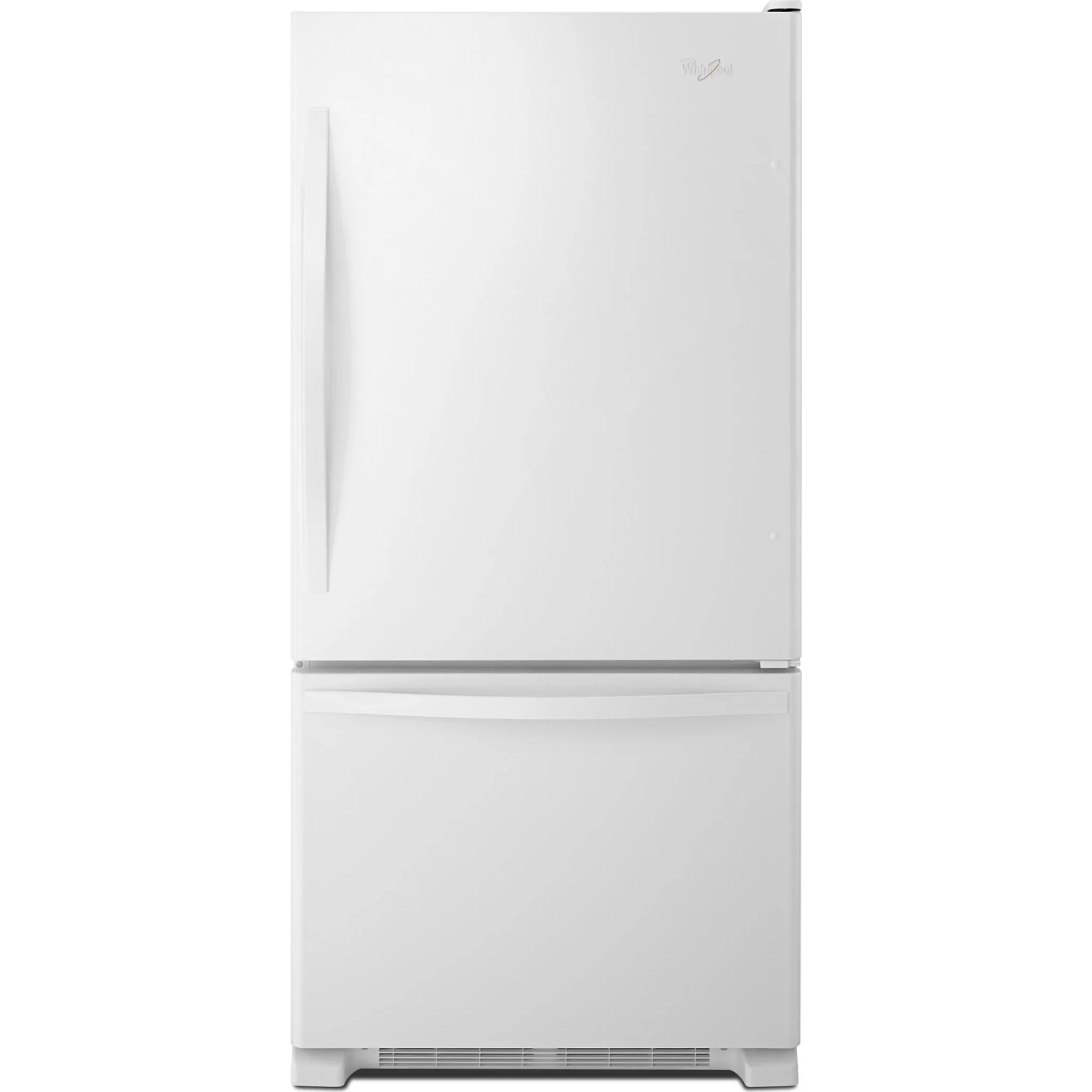 Whirlpool 19 cu. ft. Bottom-Freezer Refrigerator with Freezer Drawer - White (WRB329DFBW) - Image 9
