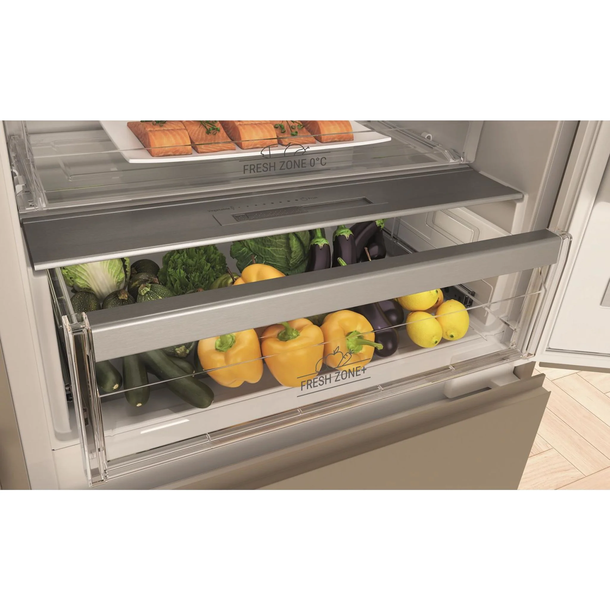 Whirlpool Bottom-Mount Refrigerator 24"es wide - Fingerprint Resistant Stainless Steel (URBC5024PZ) - Image 3