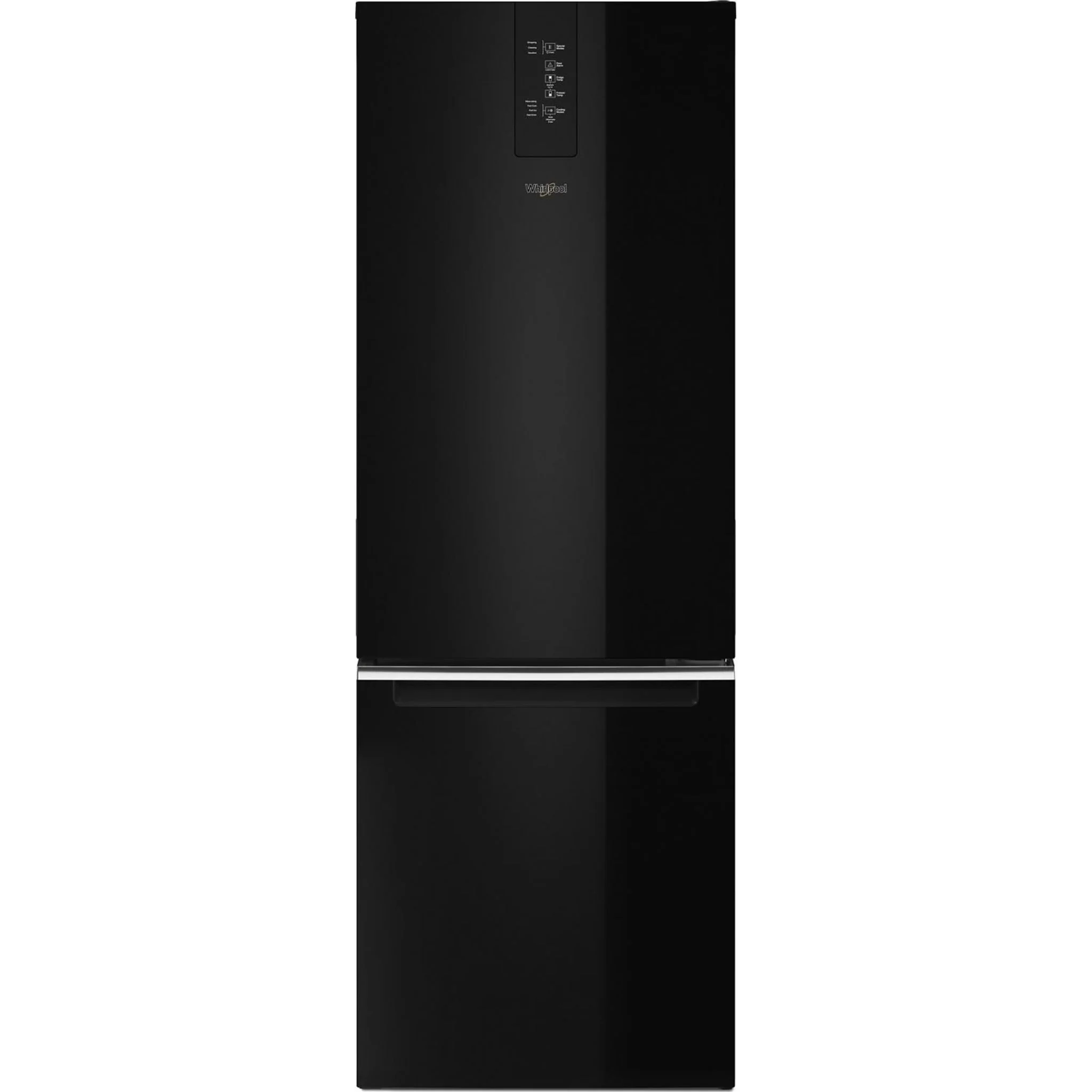 Whirlpool 24-inch Wide Garage-Ready Bottom-Freezer Refrigerator - 12.9 cu. ft. -Black (WRB533CZJB) - Image 12