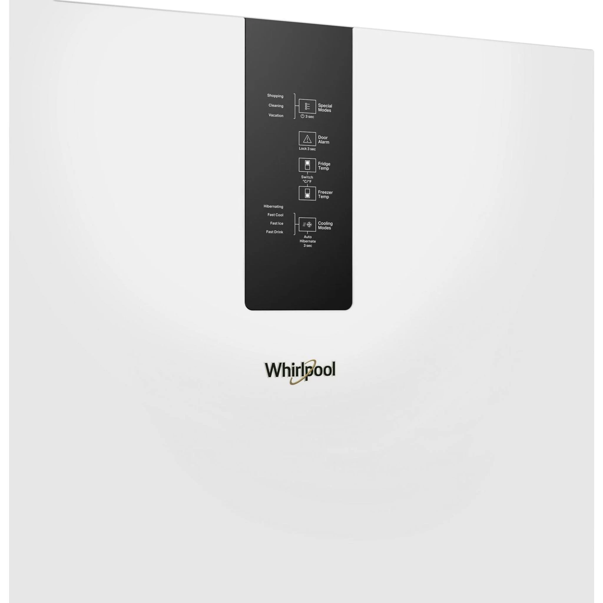 Whirlpool 24-inch Wide Garage-Ready Bottom-Freezer Refrigerator - 12.9 cu. ft. -White (WRB533CZJW) - Image 3