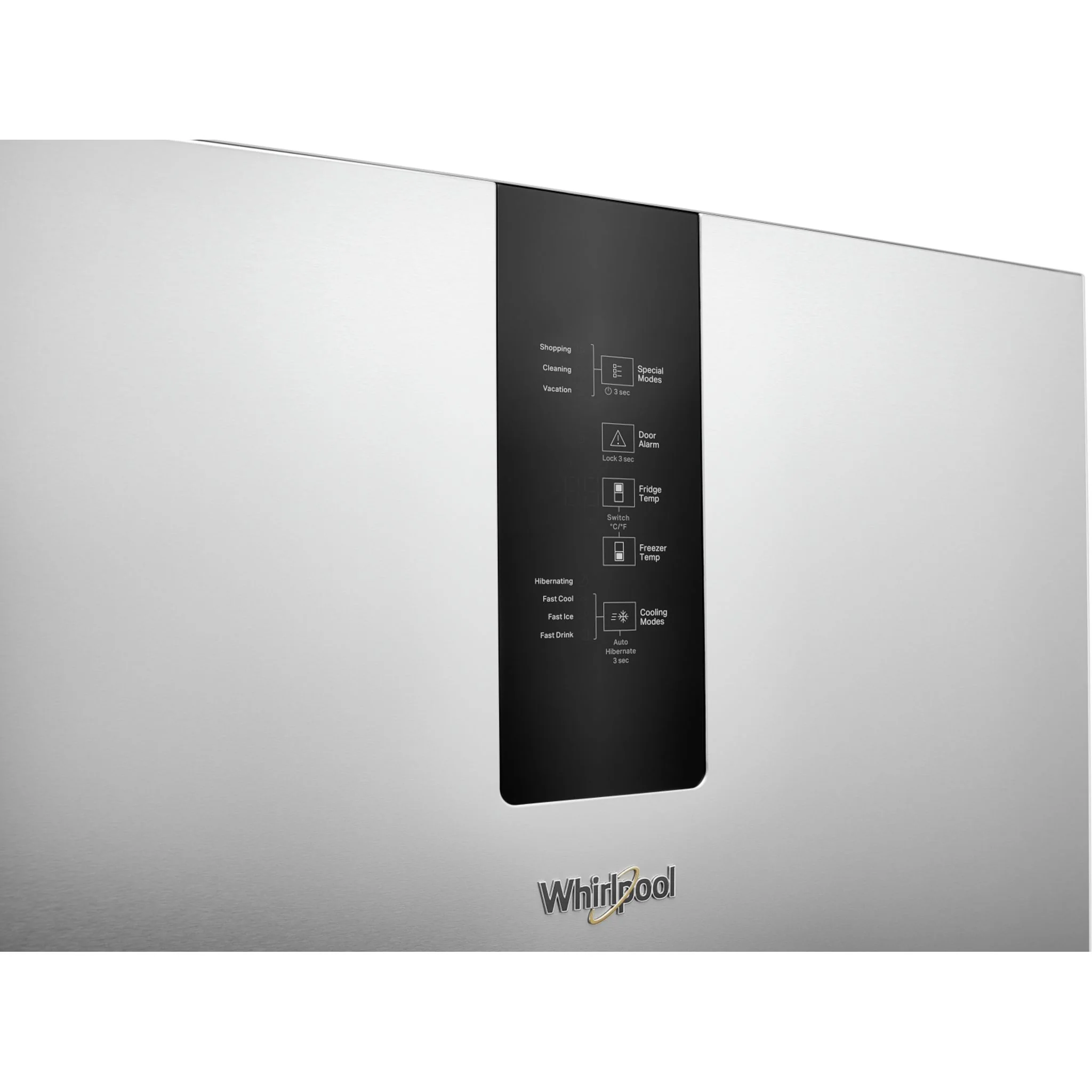 Whirlpool 24-inch Wide Garage-Ready Bottom-Freezer Refrigerator - 12.9 cu. ft. -Fingerprint Resistant Stainless (WRB533CZJZ) - Image 3