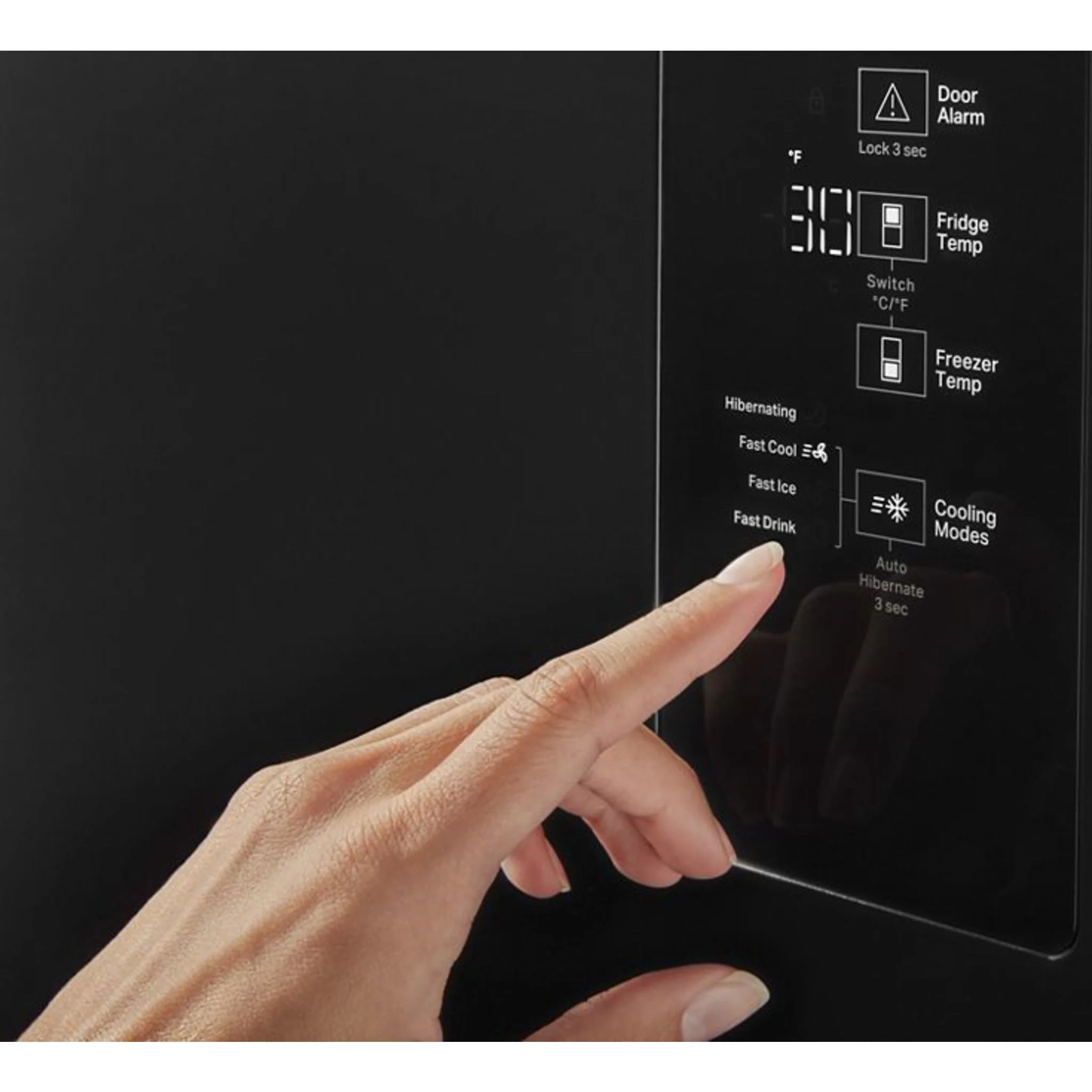 Whirlpool 24-inch Wide Bottom-Freezer Refrigerator - 12.9 cu. ft. -Black Stainless Finish (WRB543CMJV) - Image 13