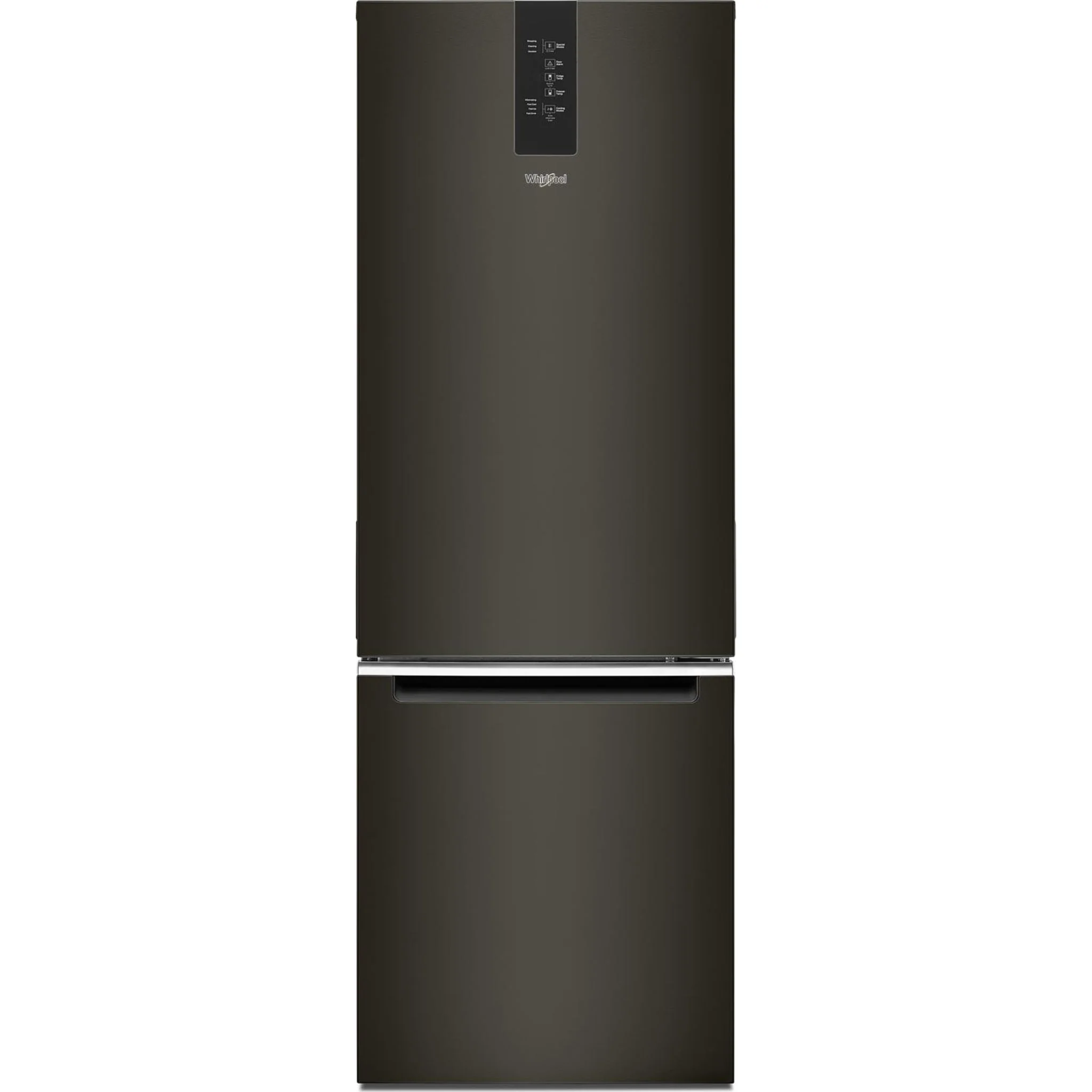 Whirlpool 24-inch Wide Bottom-Freezer Refrigerator - 12.9 cu. ft. -Black Stainless Finish (WRB543CMJV) - Image 9