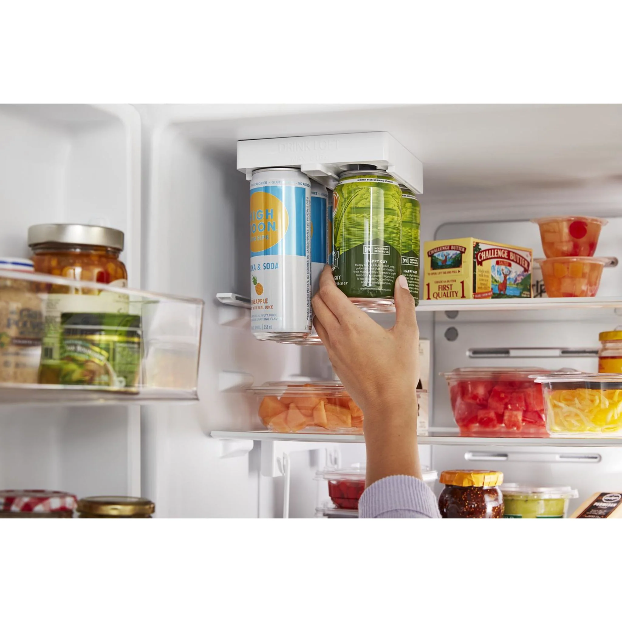 Whirlpool 24-inch Wide Bottom-Freezer Refrigerator - 12.9 cu. ft. -Fingerprint Resistant Stainless (WRB543CMJZ) - Image 9