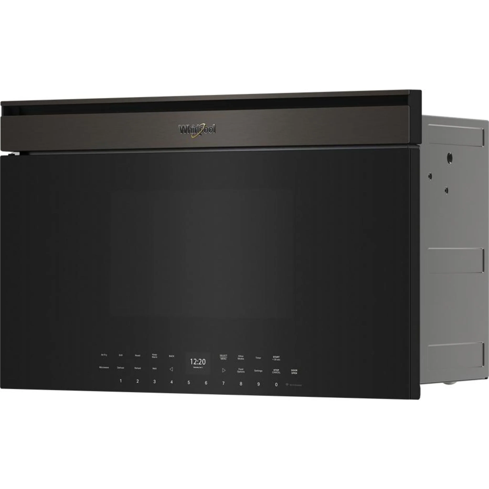 Whirlpool 1.1 cu. ft. Built-In Smart Multifunctional Microwave Oven with Air Fry - 900 watts -Black Stainless Finish (YWMBT7030SV) - Image 6