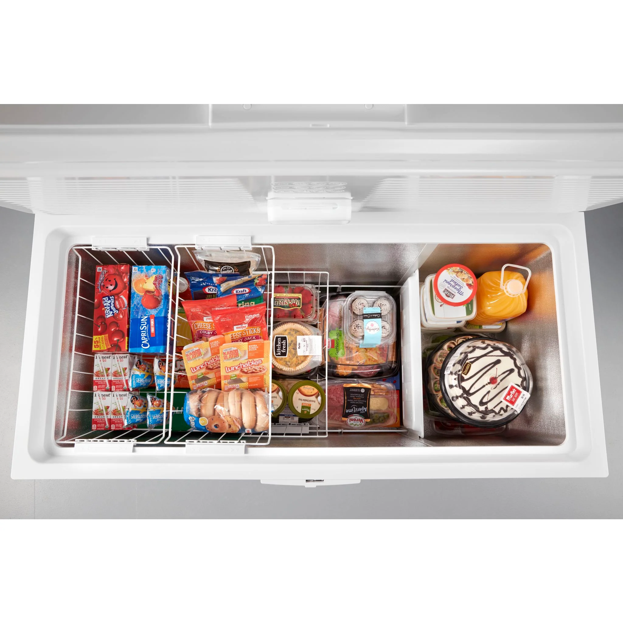 Whirlpool 16 Cu. Ft. Chest Freezer with Shelves -White (WZC5216LW) - Image 13