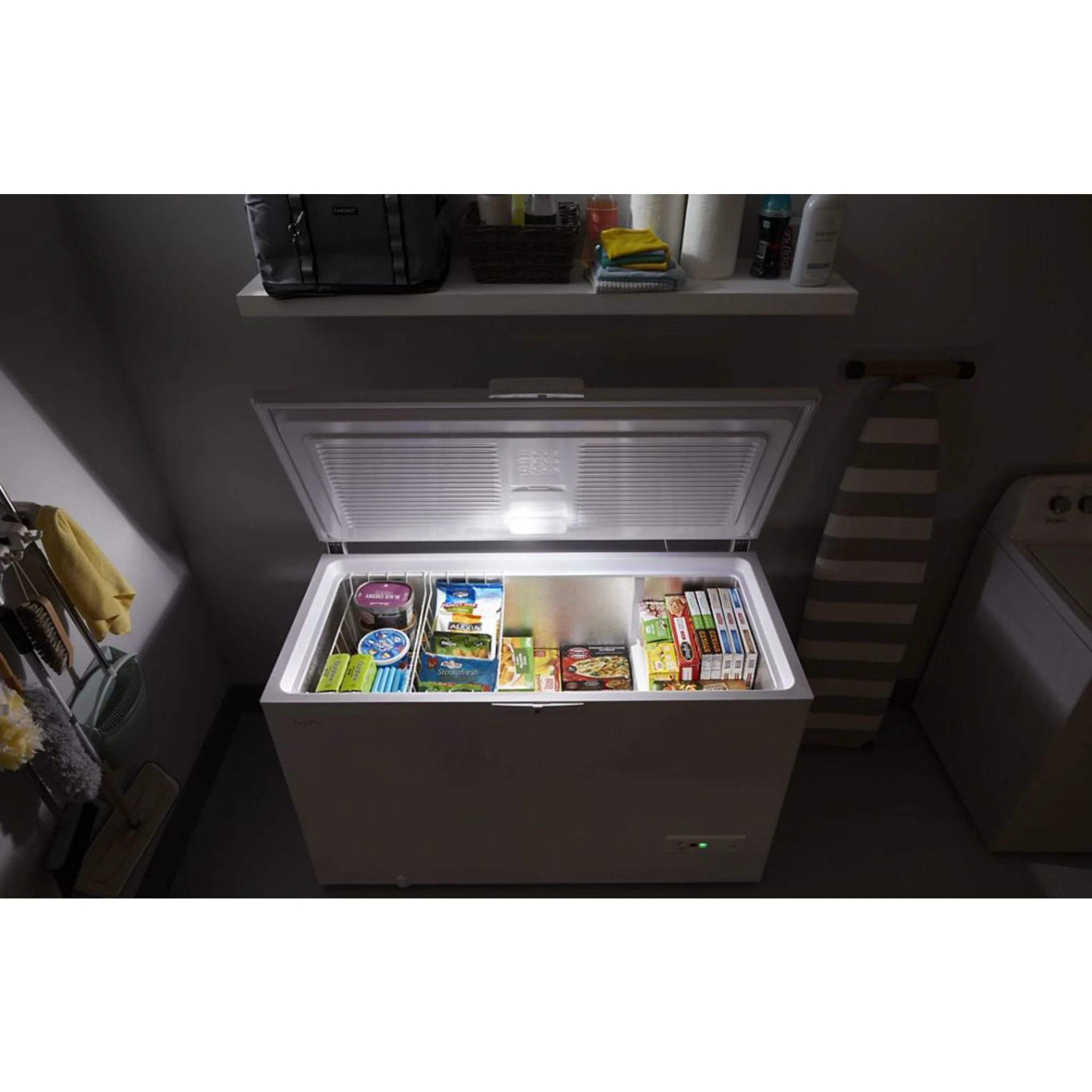 Whirlpool 16 Cu. Ft. Chest Freezer with Shelves -White (WZC5216LW) - Image 30