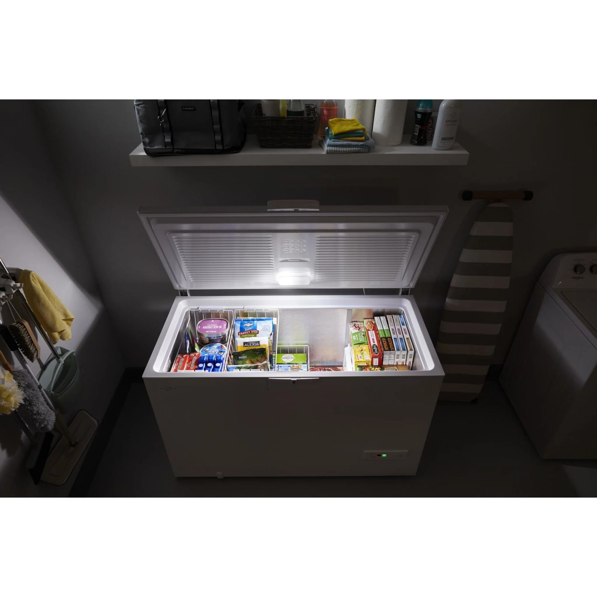 Whirlpool 16 Cu. Ft. Chest Freezer with Shelves -White (WZC5216LW) - Image 34