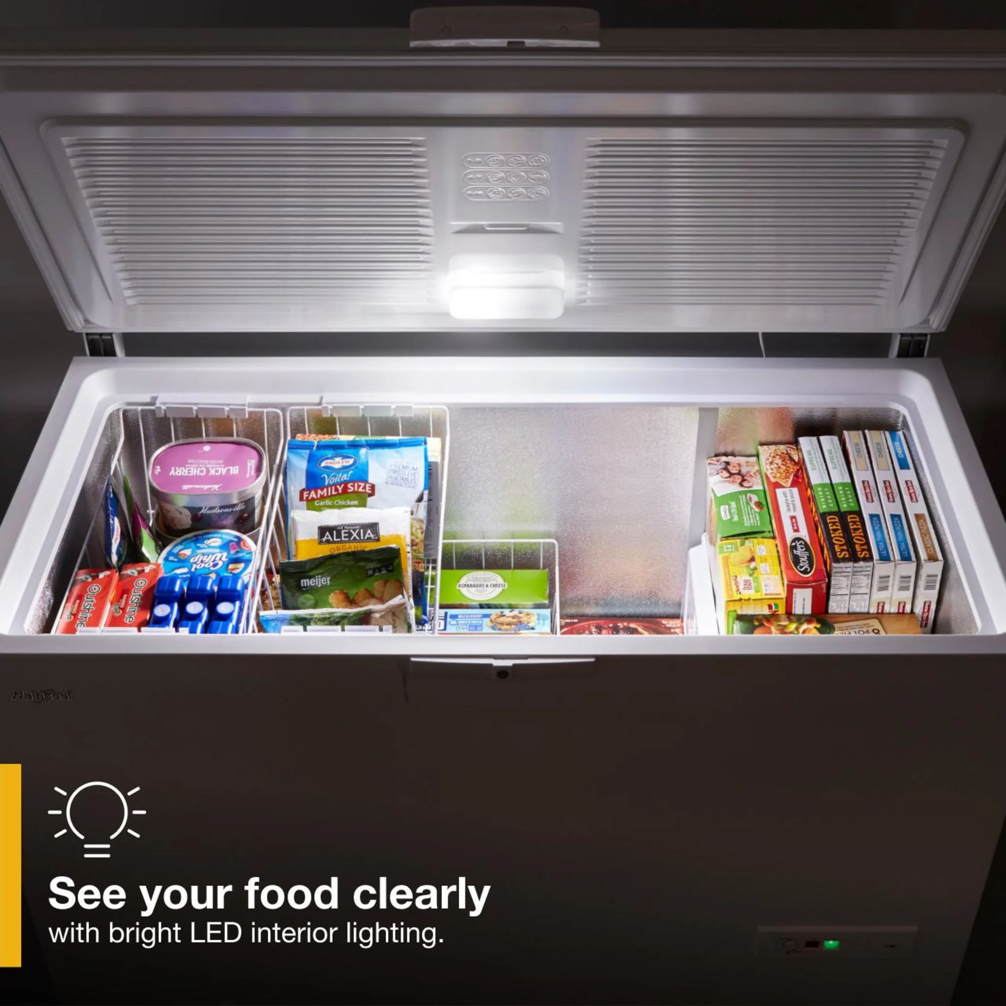 Whirlpool 16 Cu. Ft. Chest Freezer with Shelves -White (WZC5216LW) - Image 42