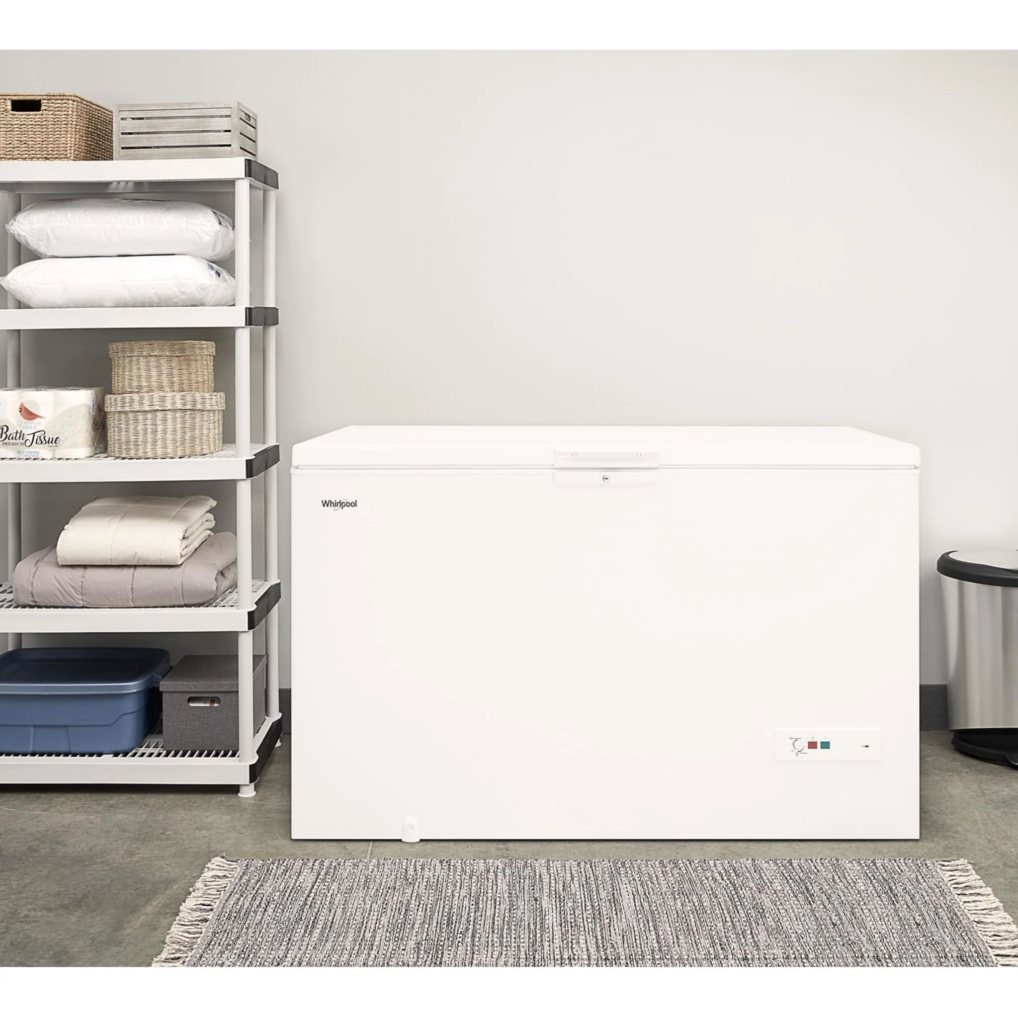 Whirlpool 16 Cu. Ft. Chest Freezer with Shelves -White (WZC5216LW) - Image 54