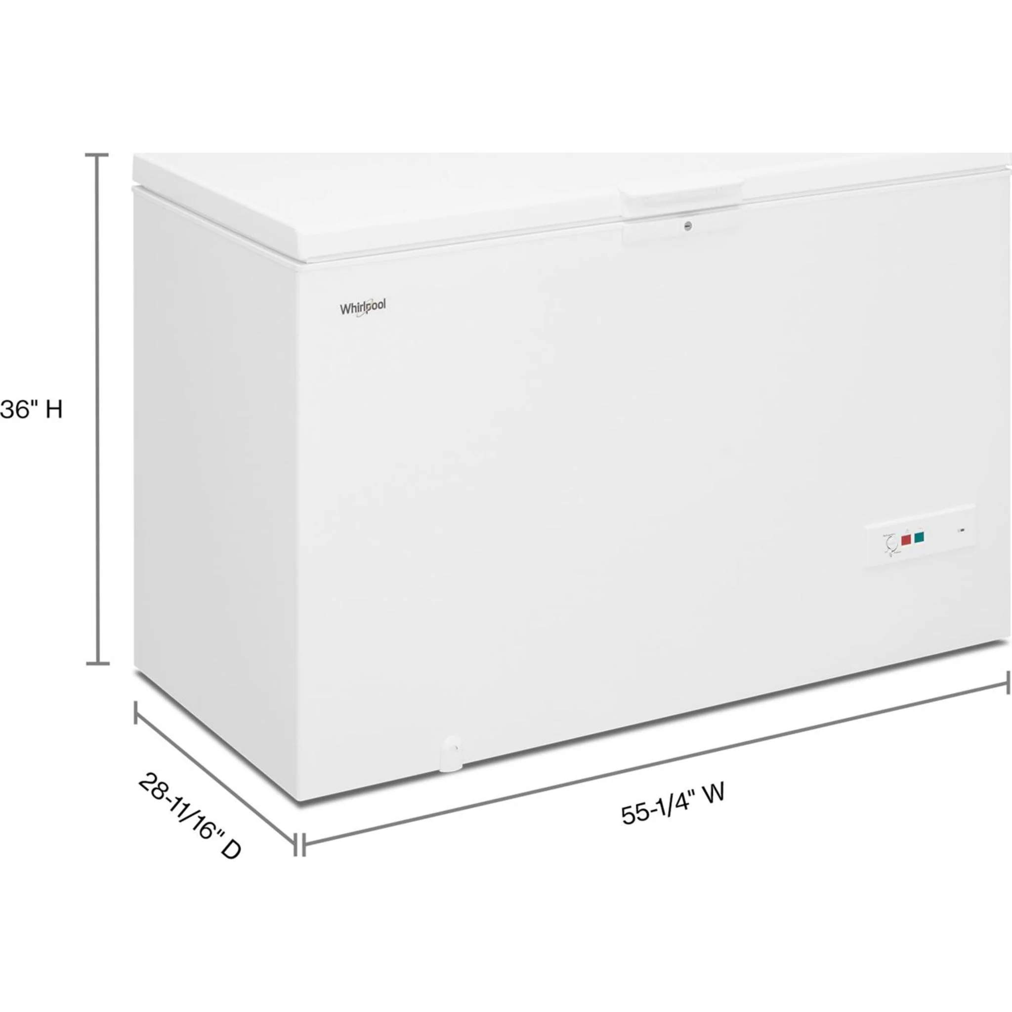 Whirlpool 16 Cu. Ft. Chest Freezer with Shelves -White (WZC5216LW) - Image 58
