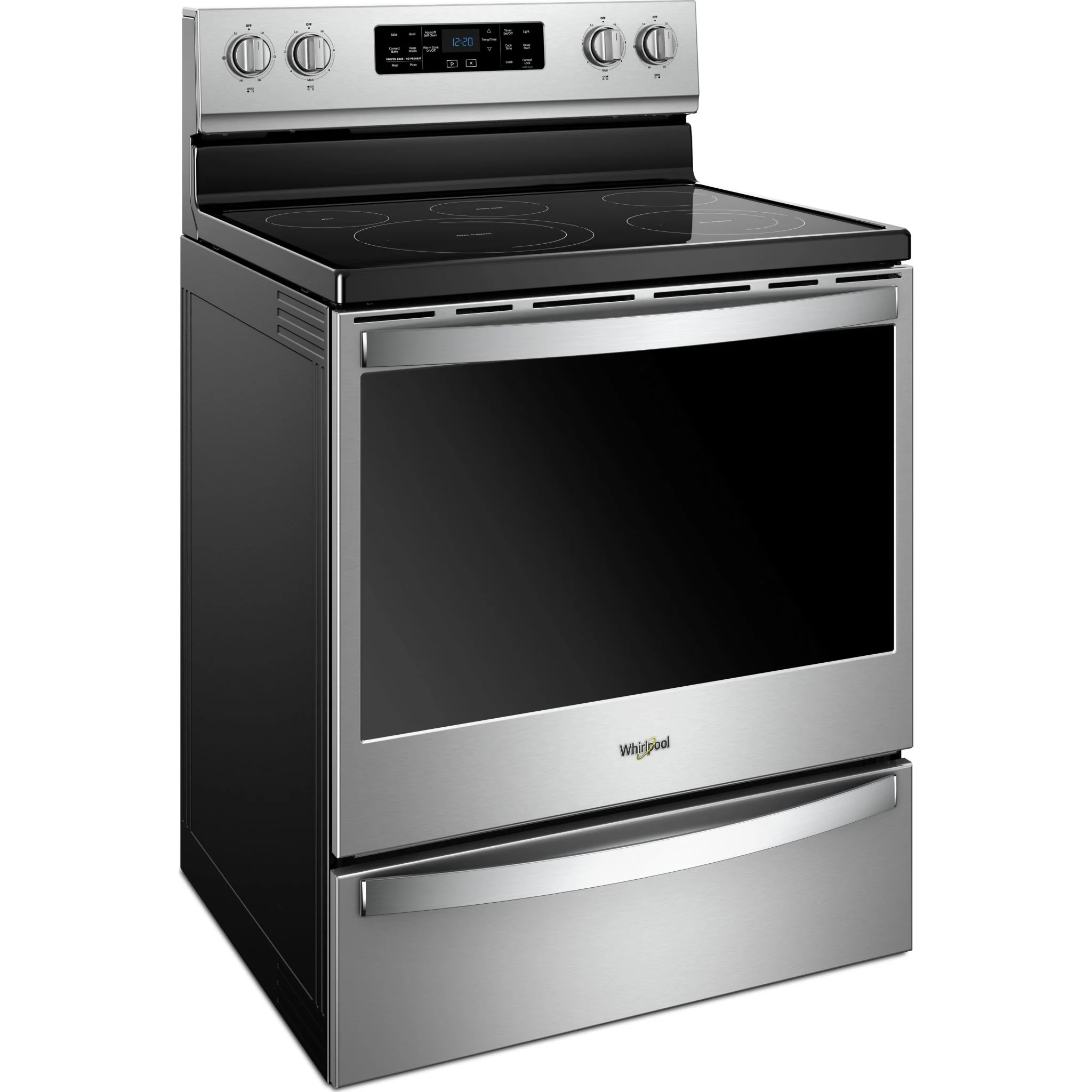 Whirlpool 6.4 cu. ft. Freestanding Electric Range with Frozen Bake Technology (YWFE775H0HZ) - Image 2