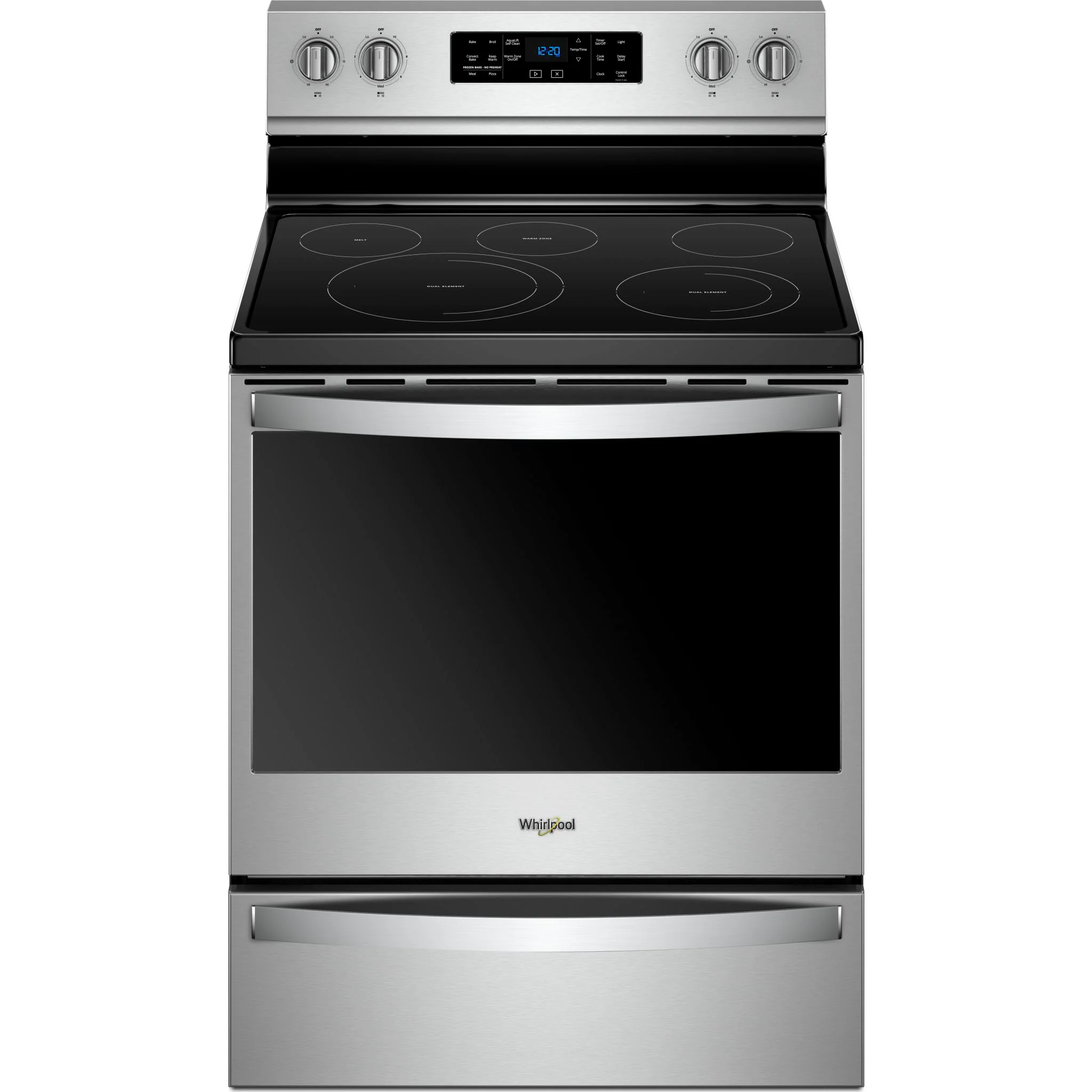 Whirlpool 6.4 cu. ft. Freestanding Electric Range with Frozen Bake Technology (YWFE775H0HZ) - Image 9