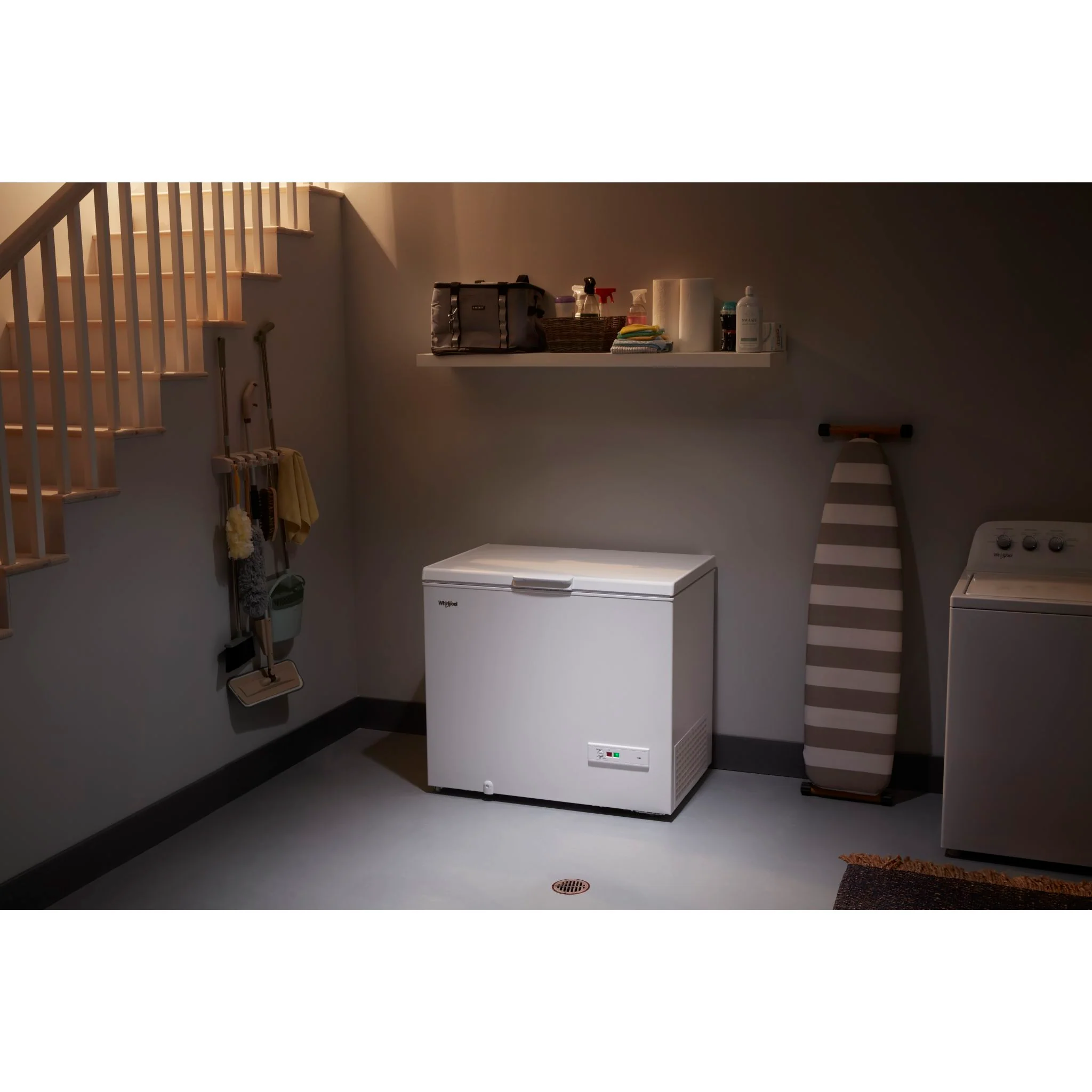 Whirlpool 9 cu. ft. Convertible Freezer to Refrigerator with Baskets (WZC3209LW) - Image 11