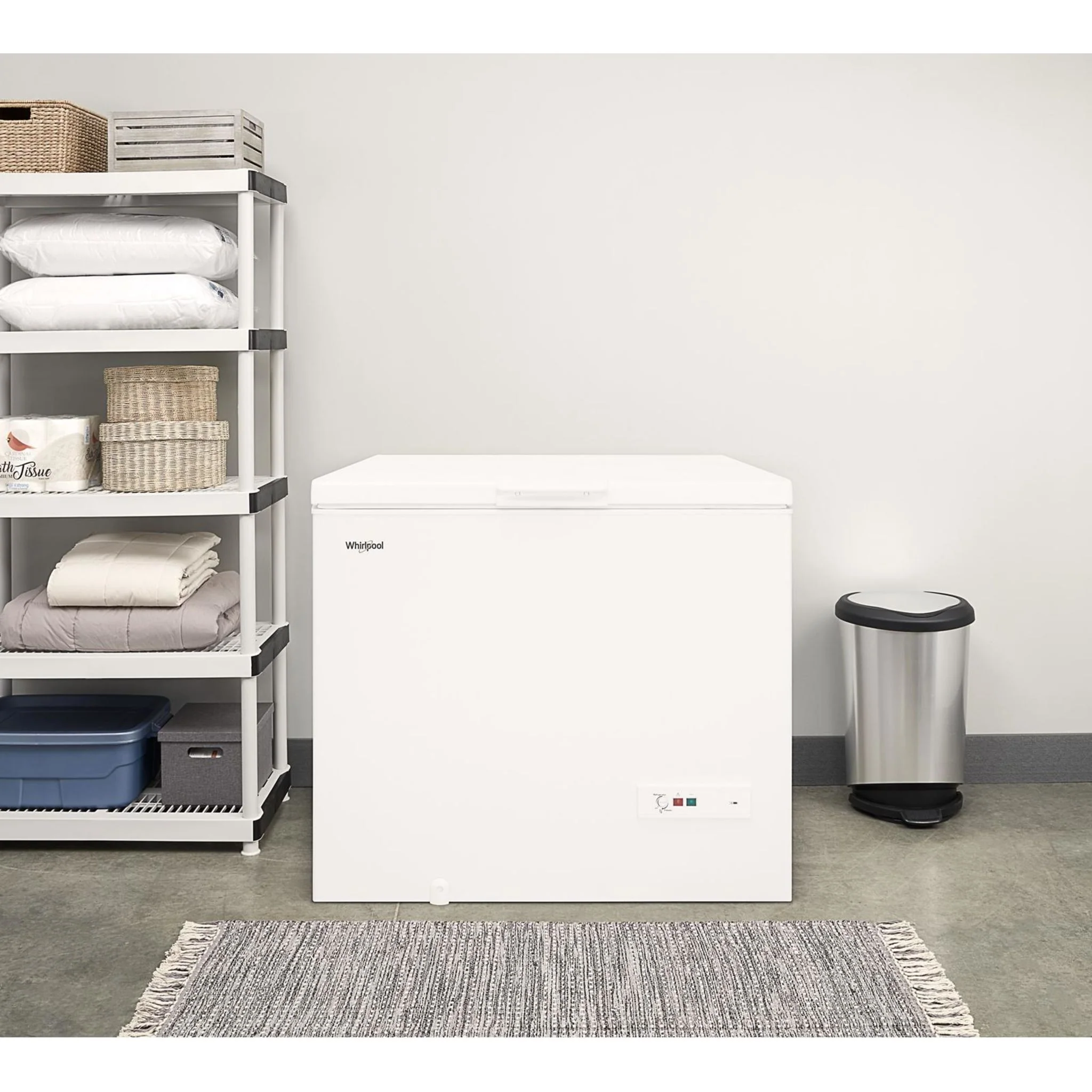 Whirlpool 9 cu. ft. Convertible Freezer to Refrigerator with Baskets (WZC3209LW) - Image 21