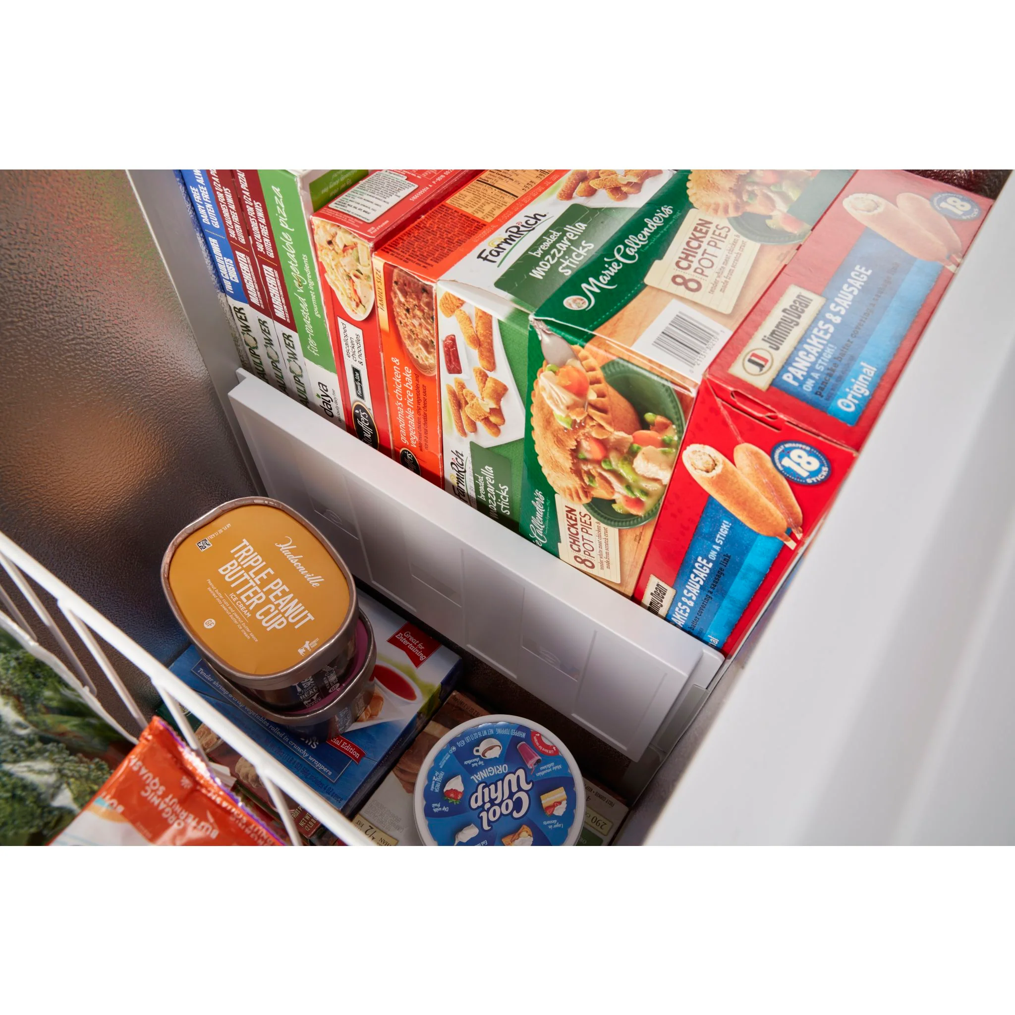Whirlpool 9 cu. ft. Convertible Freezer to Refrigerator with Baskets (WZC3209LW) - Image 4