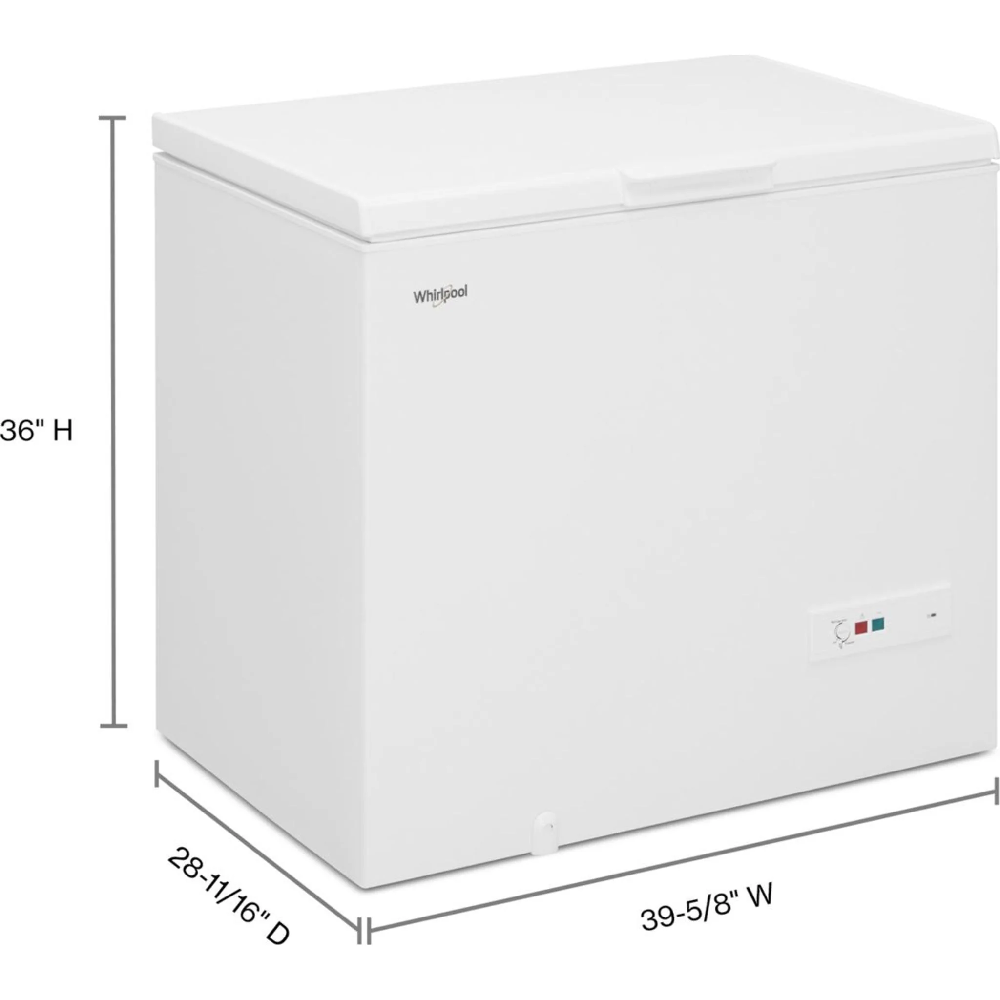Whirlpool 9 cu. ft. Convertible Freezer to Refrigerator with Baskets (WZC3209LW) - Image 43