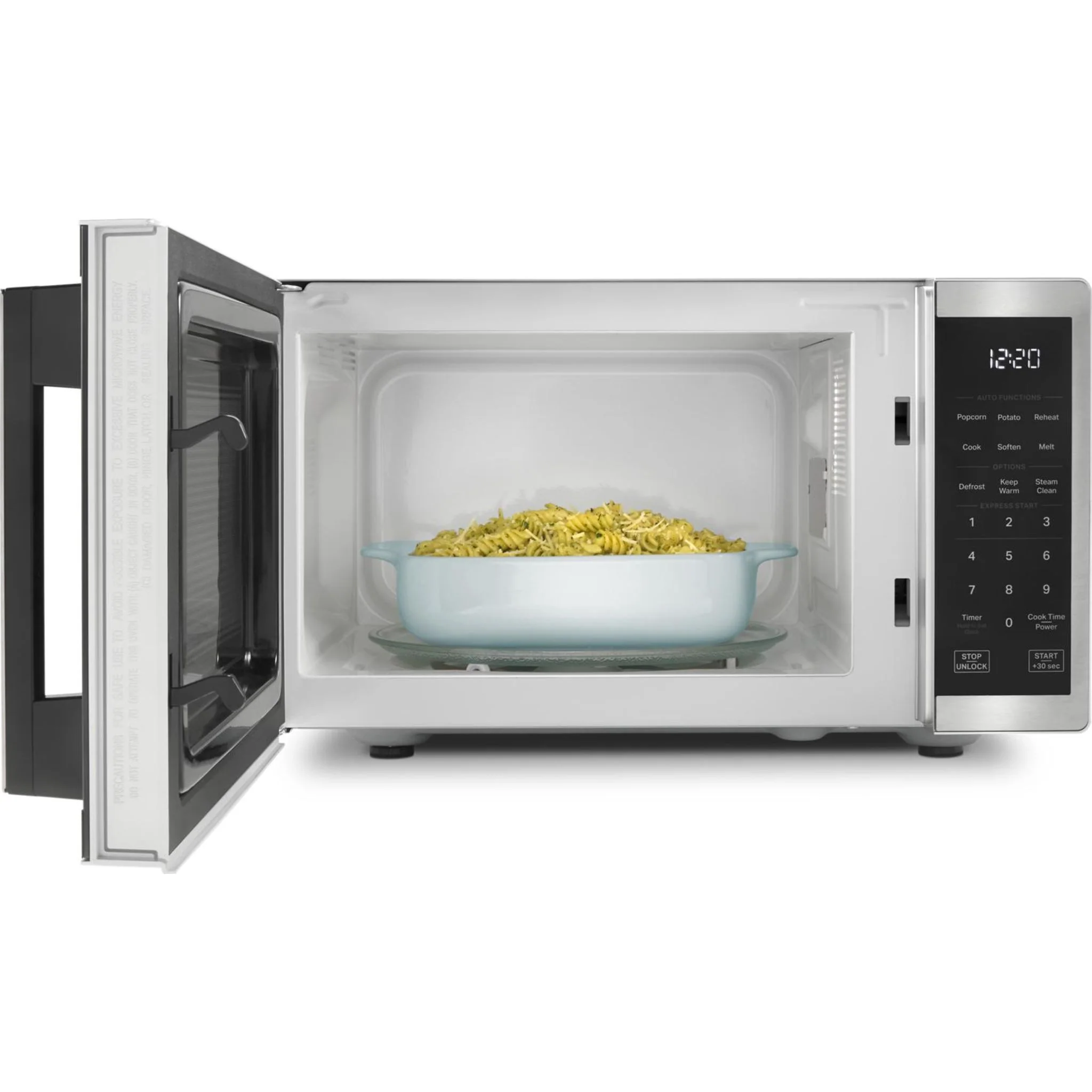 Whirlpool 0.9 cu. ft. Stainless Steel Countertop Microwave With Steam Clean - 900 watt -Stainless Steel (WMCS3019RS) - Image 20