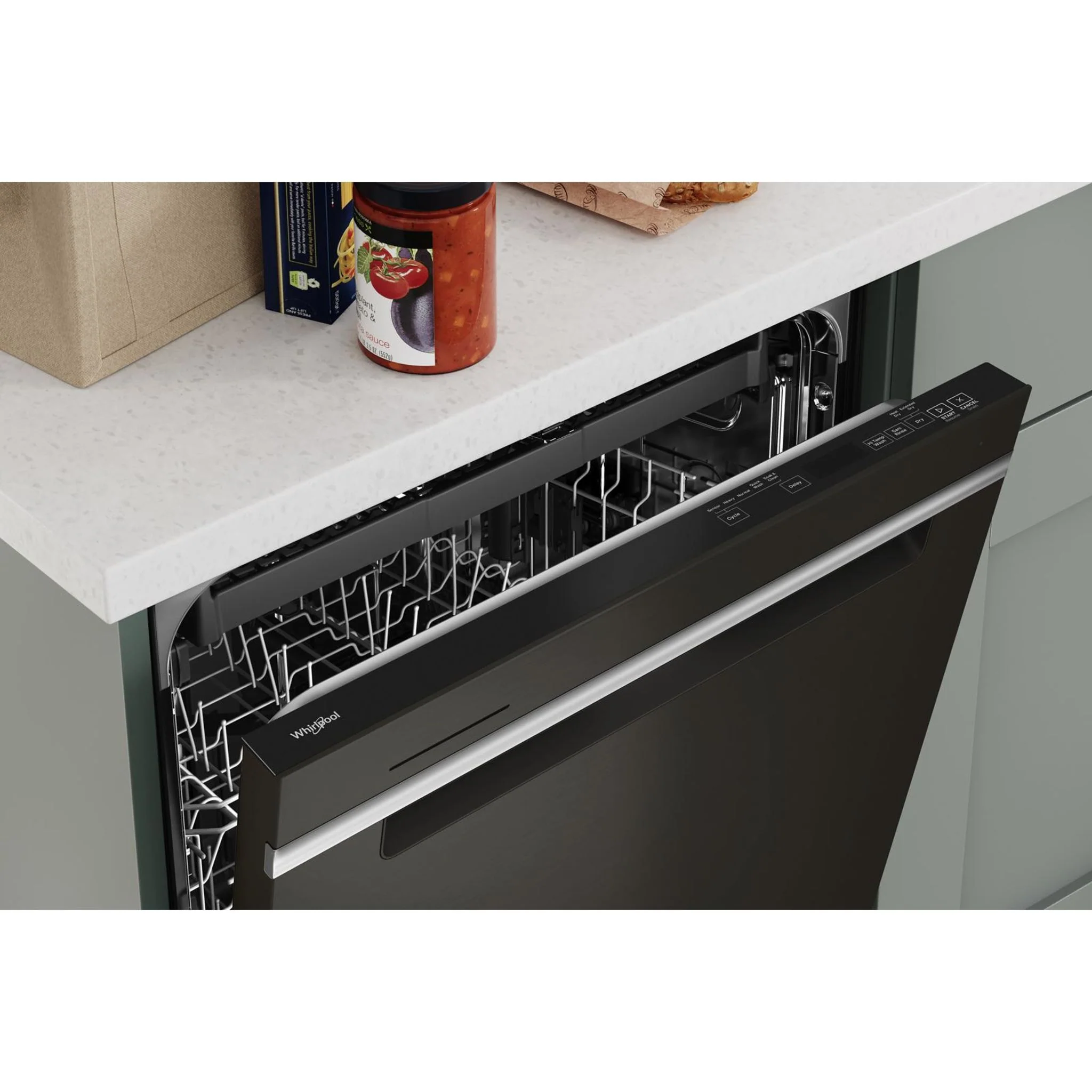Whirlpool 24-Inch Stainless Steel Dishwasher with AI Intelligent Wash - 47 dBA -Black Stainless (WDTA50SAKV) - Image 25