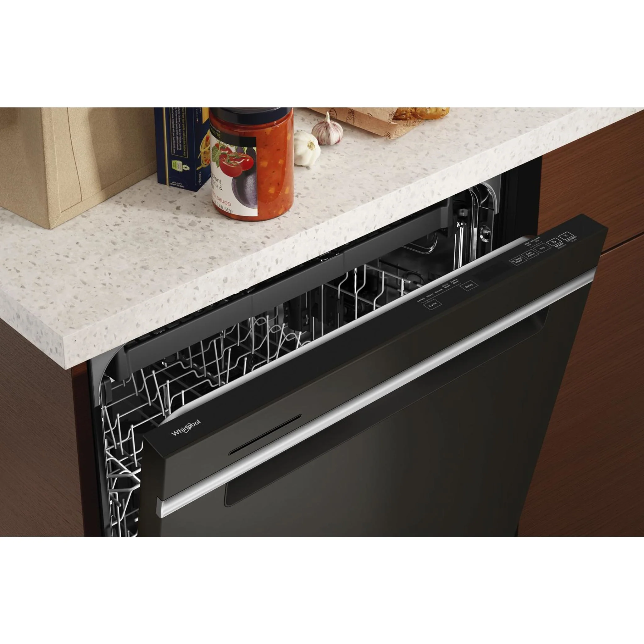 Whirlpool 24-Inch Stainless Steel Dishwasher with AI Intelligent Wash - 47 dBA -Black Stainless (WDTA50SAKV) - Image 4