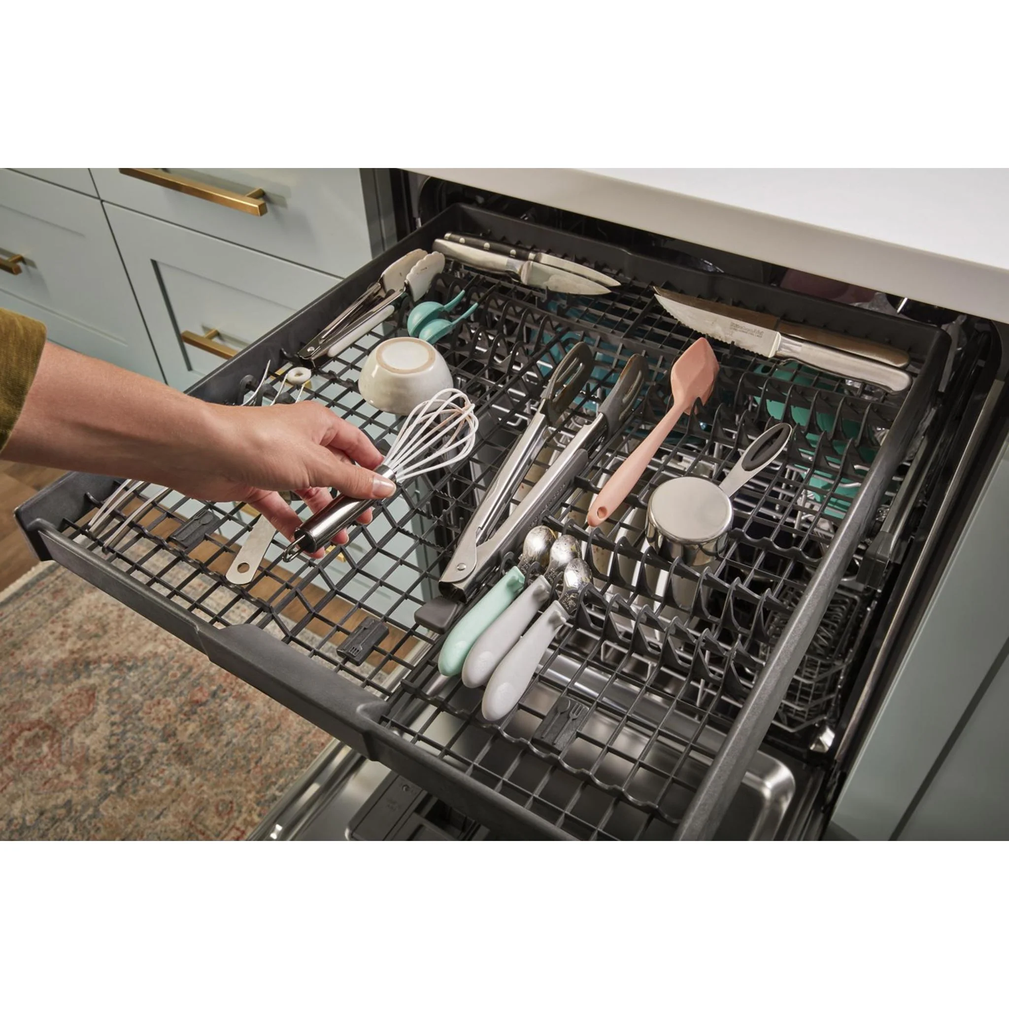 Whirlpool 24-Inch Stainless Steel Dishwasher with AI Intelligent Wash - 47 dBA -Stainless Steel (WDTA50SAKZ) - Image 29