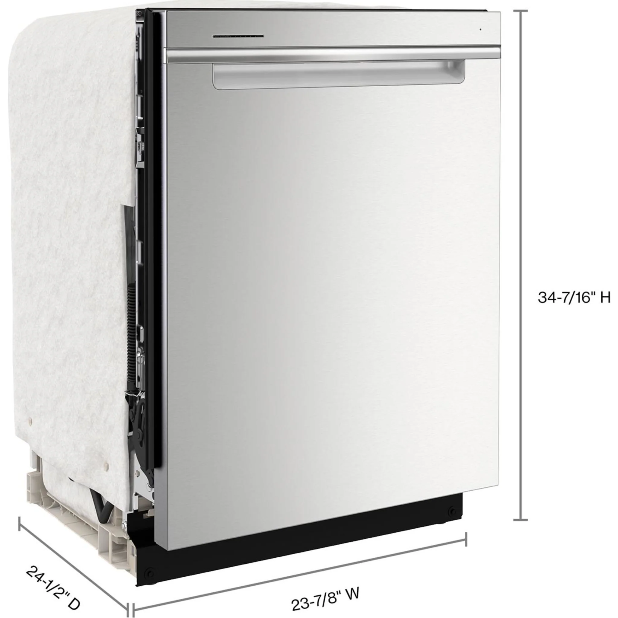 Whirlpool 24-Inch Stainless Steel Dishwasher with AI Intelligent Wash - 47 dBA -Stainless Steel (WDTA50SAKZ) - Image 34