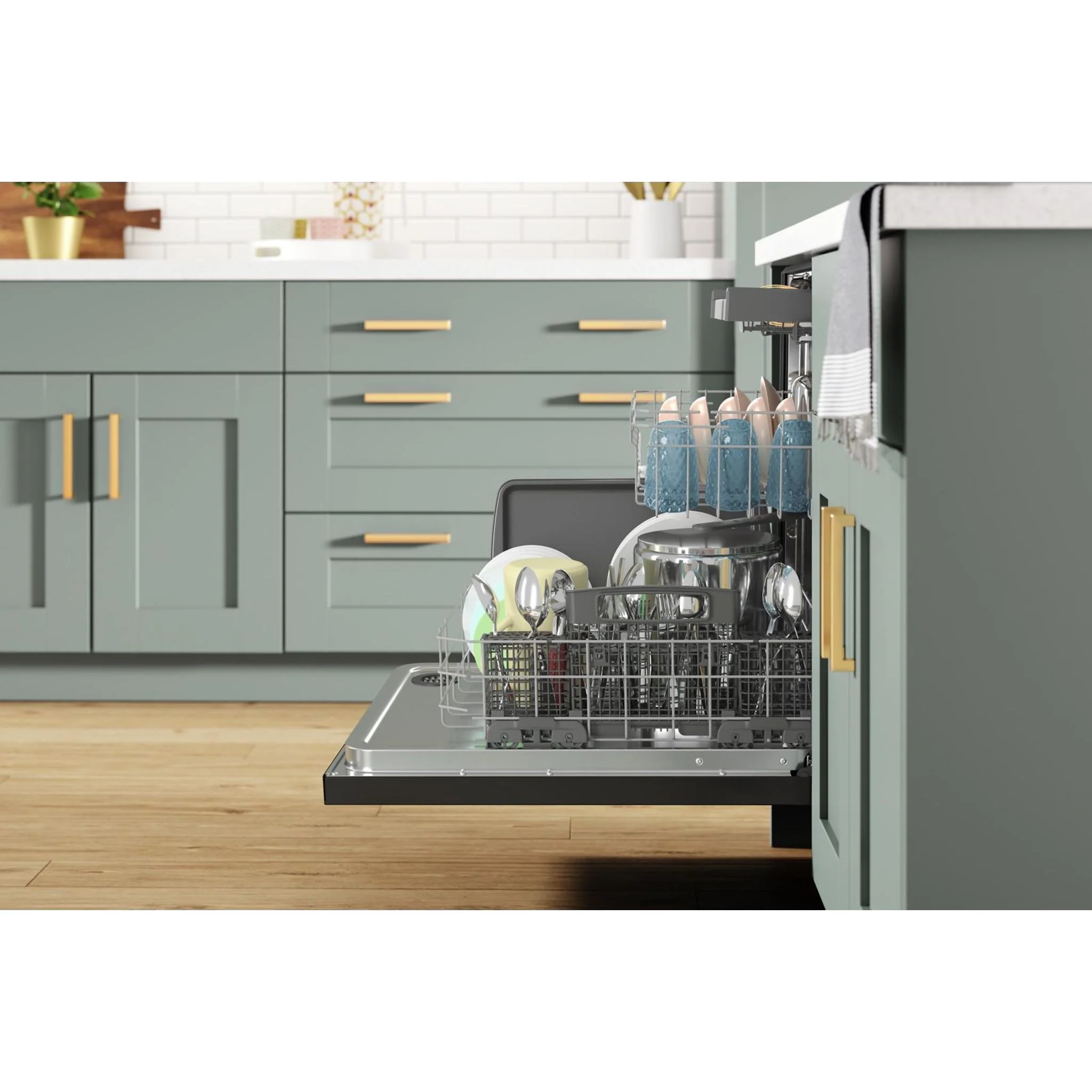 Whirlpool Large Capacity Dishwasher with 3rd Rack -Print Resist Blk Stnlss (WDT750SAKV) - Image 13