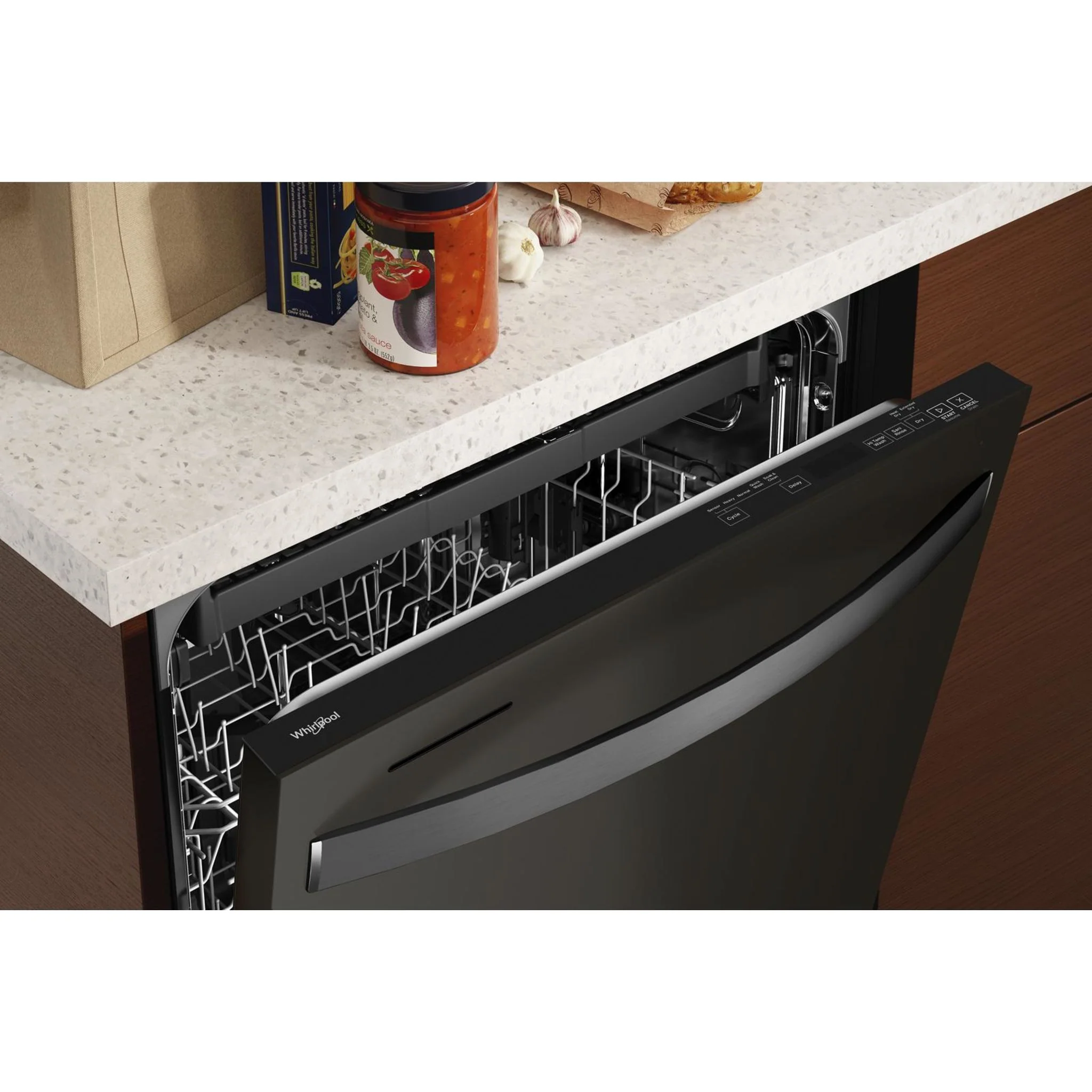 Whirlpool Large Capacity Dishwasher with 3rd Rack -Print Resist Blk Stnlss (WDT750SAKV) - Image 5