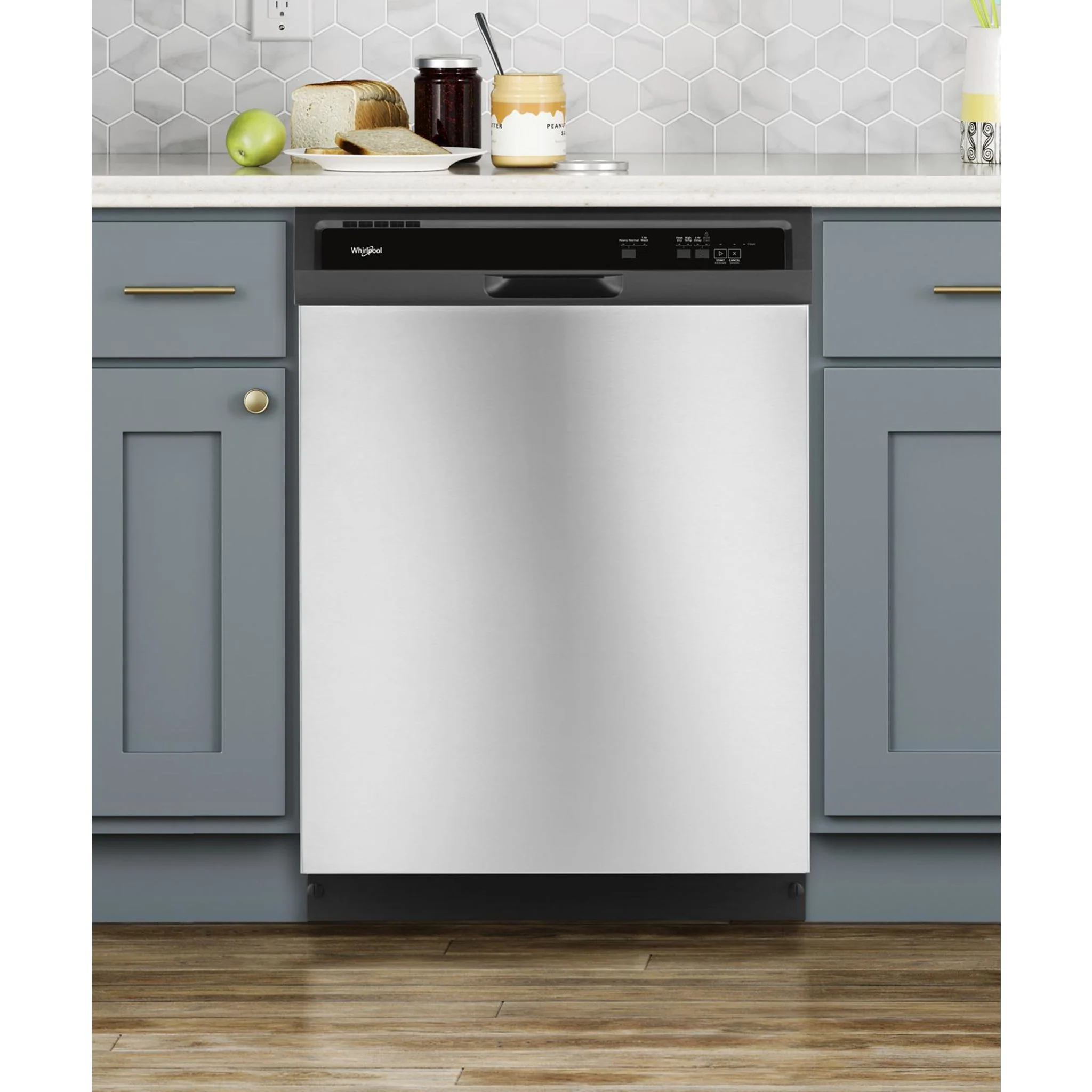 Whirlpool Heavy-Duty Dishwasher with 1-Hour Wash Cycle (WDF330PAHS) - Image 20