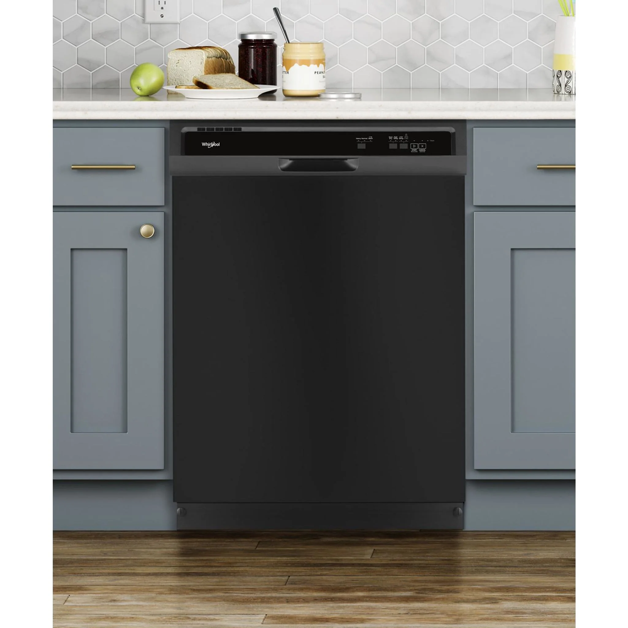 Whirlpool Heavy-Duty Dishwasher with 1-Hour Wash Cycle (WDF330PAHB) - Image 34