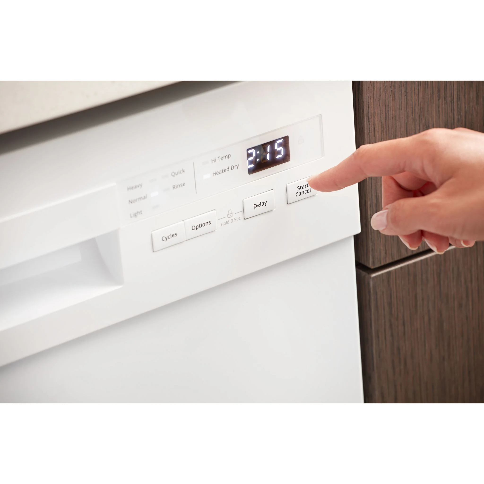 Whirlpool Small-Space Compact Dishwasher with Stainless Steel Tub (WDF518SAHW) - Image 3