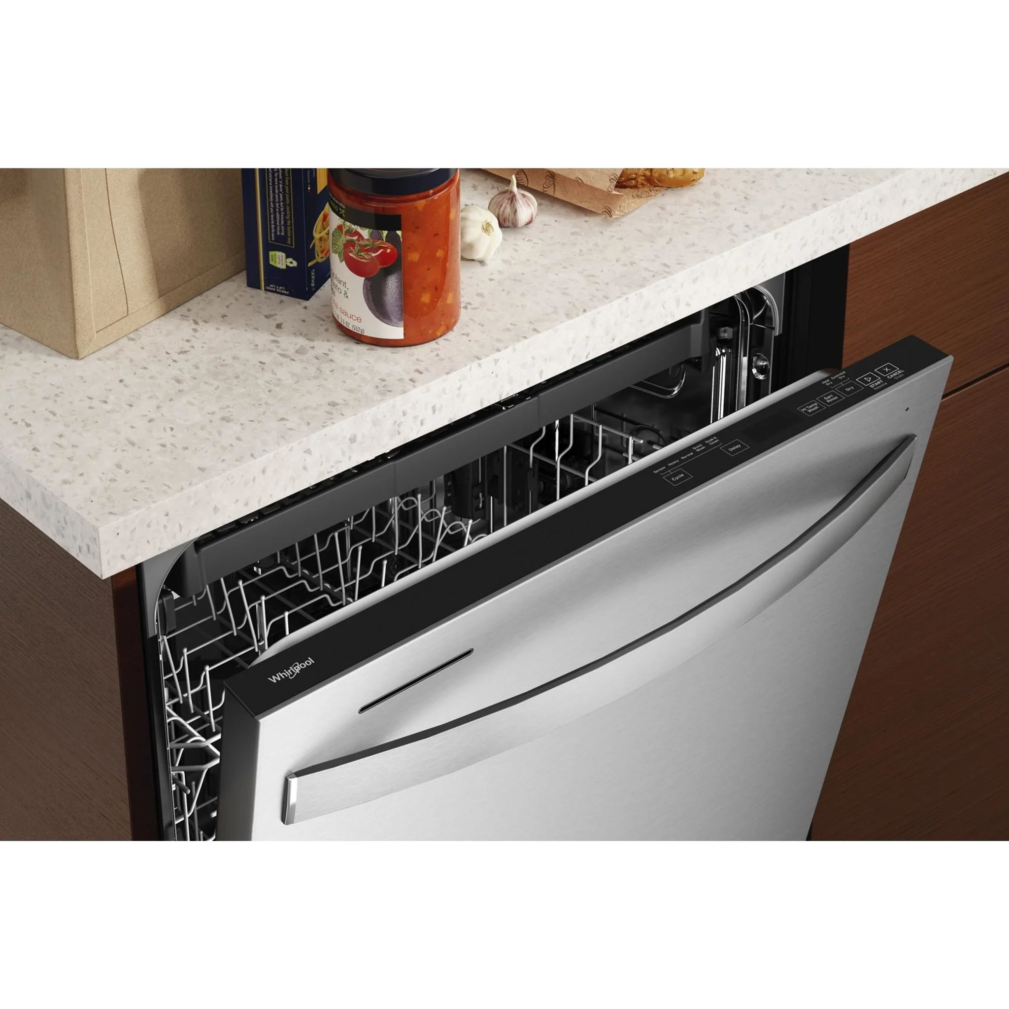 Whirlpool 24-Inch Stainless Steel Dishwasher with AI Intelligent Wash System - 47 dBA -Stainless Steel (WDT750SAKZ) - Image 4