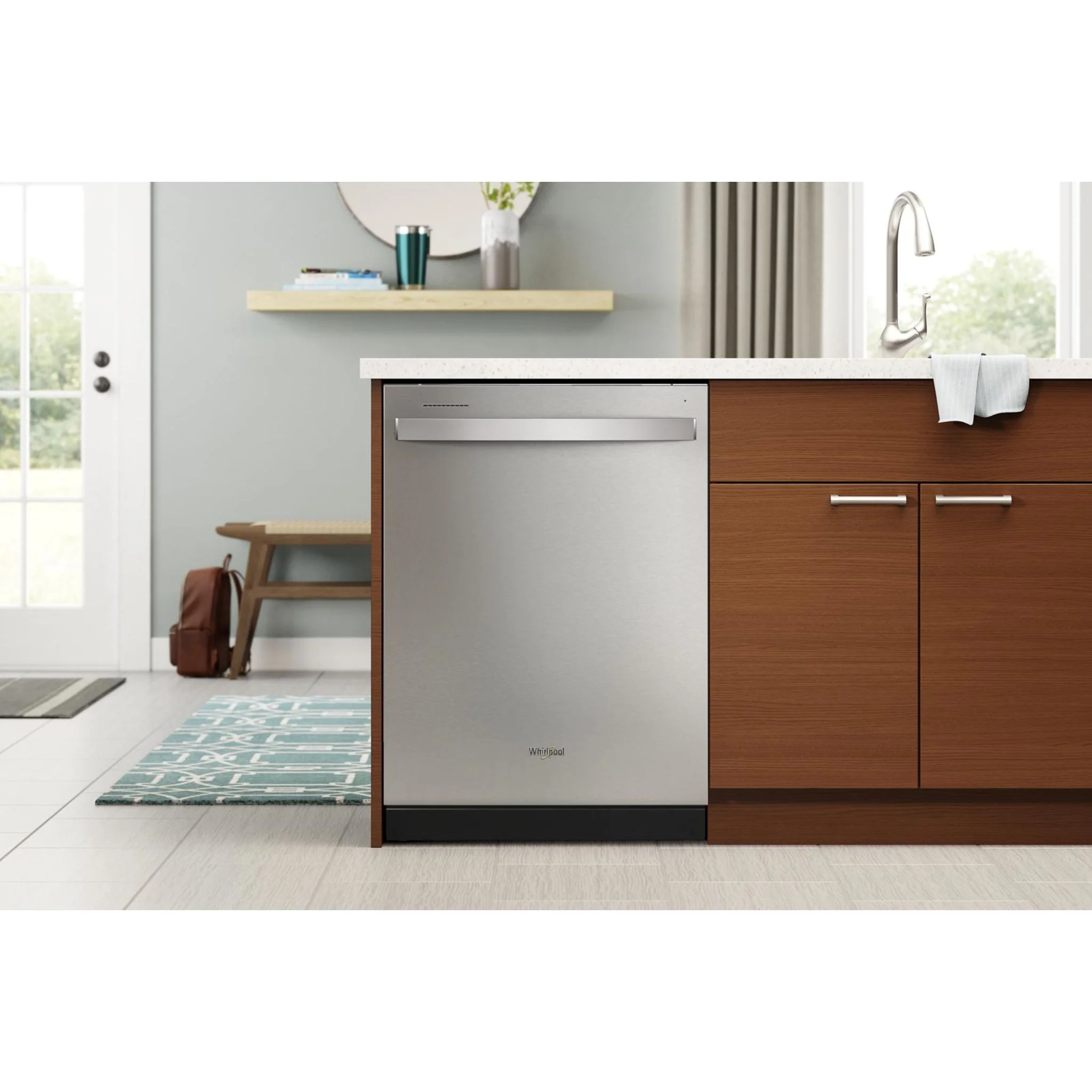 Whirlpool 24-Inch Stainless Steel Dishwasher with AI Intelligent Wash System - 47 dBA -Stainless Steel (WDT750SAKZ) - Image 5