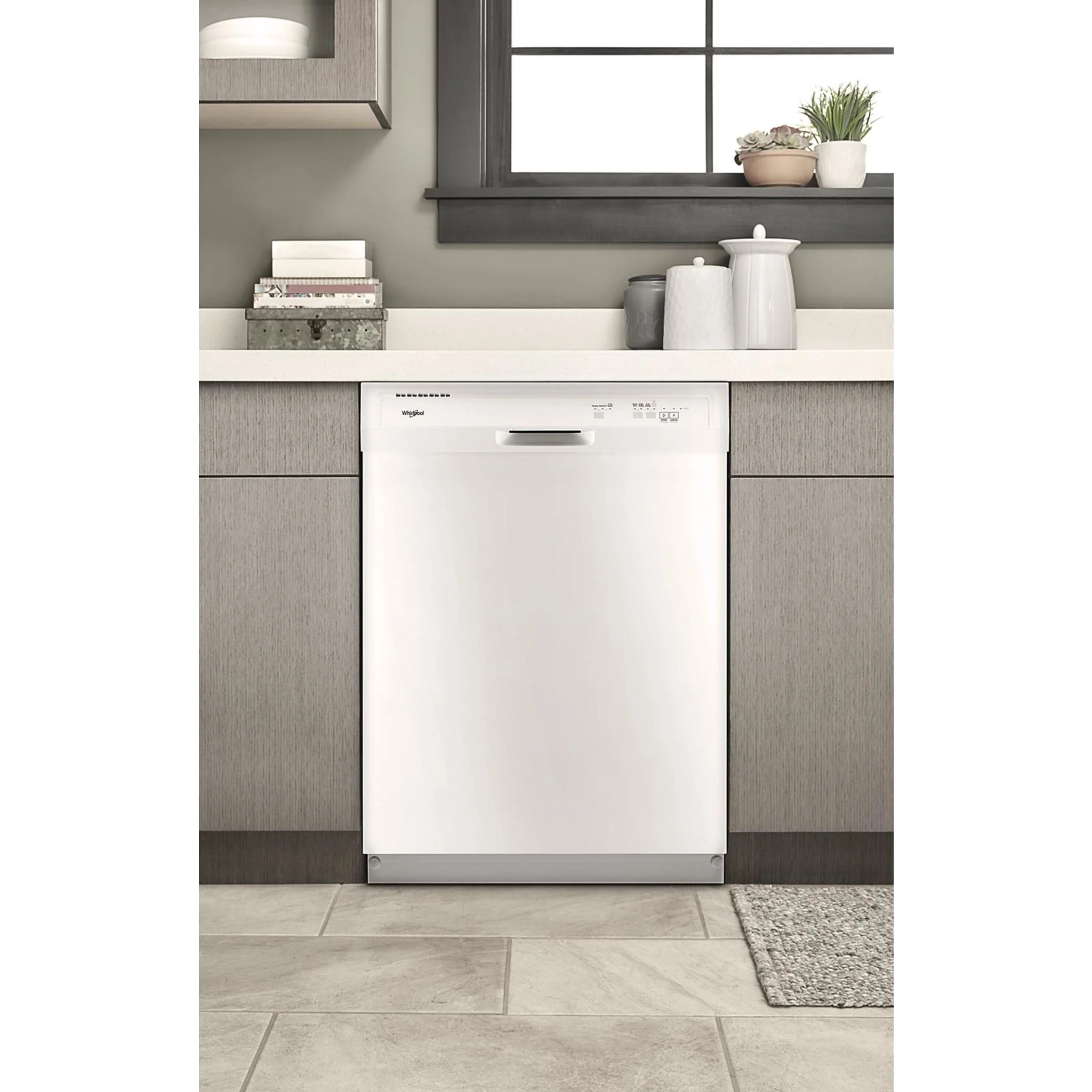 Whirlpool Heavy-Duty Dishwasher with 1-Hour Wash Cycle (WDF330PAHW) - Image 15