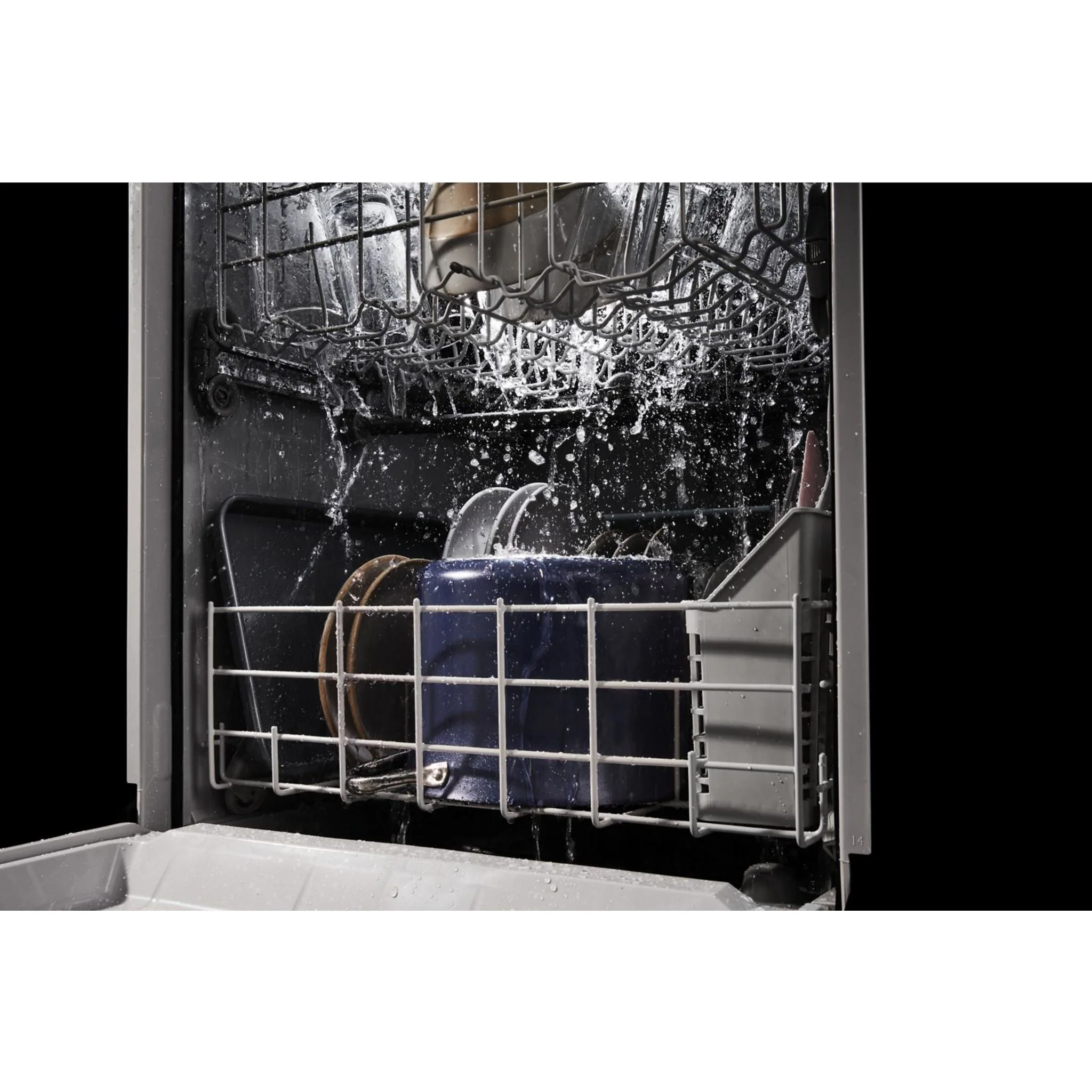 Whirlpool 57 dBA Quiet Dishwasher with Boost Cycle (WDF340PAMM) - Image 4
