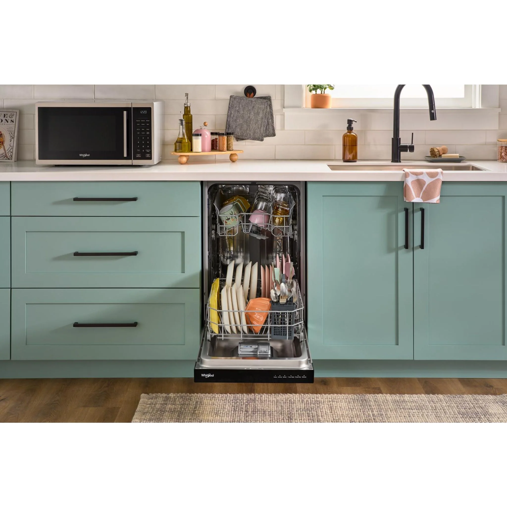 Whirlpool Dishwasher (WDFS5118SS) - Stainless Steel - Image 2
