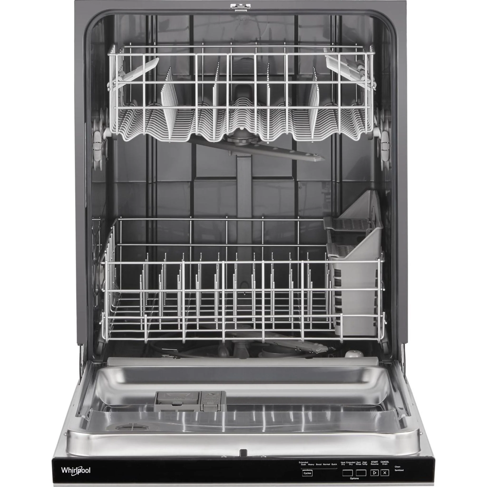 Whirlpool Quiet Dishwasher with Boost Cycle and Pocket Handle -Stainless Steel (WDP540HAMZ) - Image 3