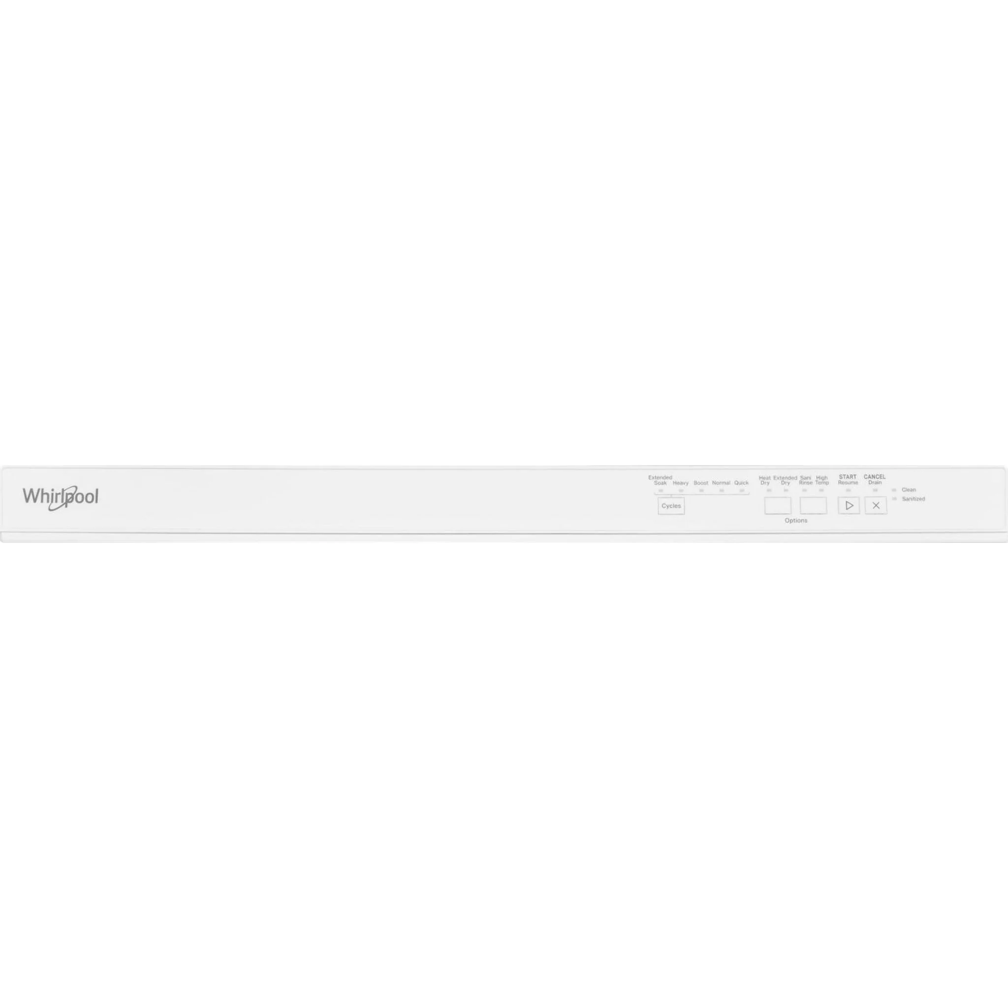 Whirlpool 55 dBA Quiet Dishwasher with Adjustable Upper Rack - White (WDP560HAMW) - Image 5
