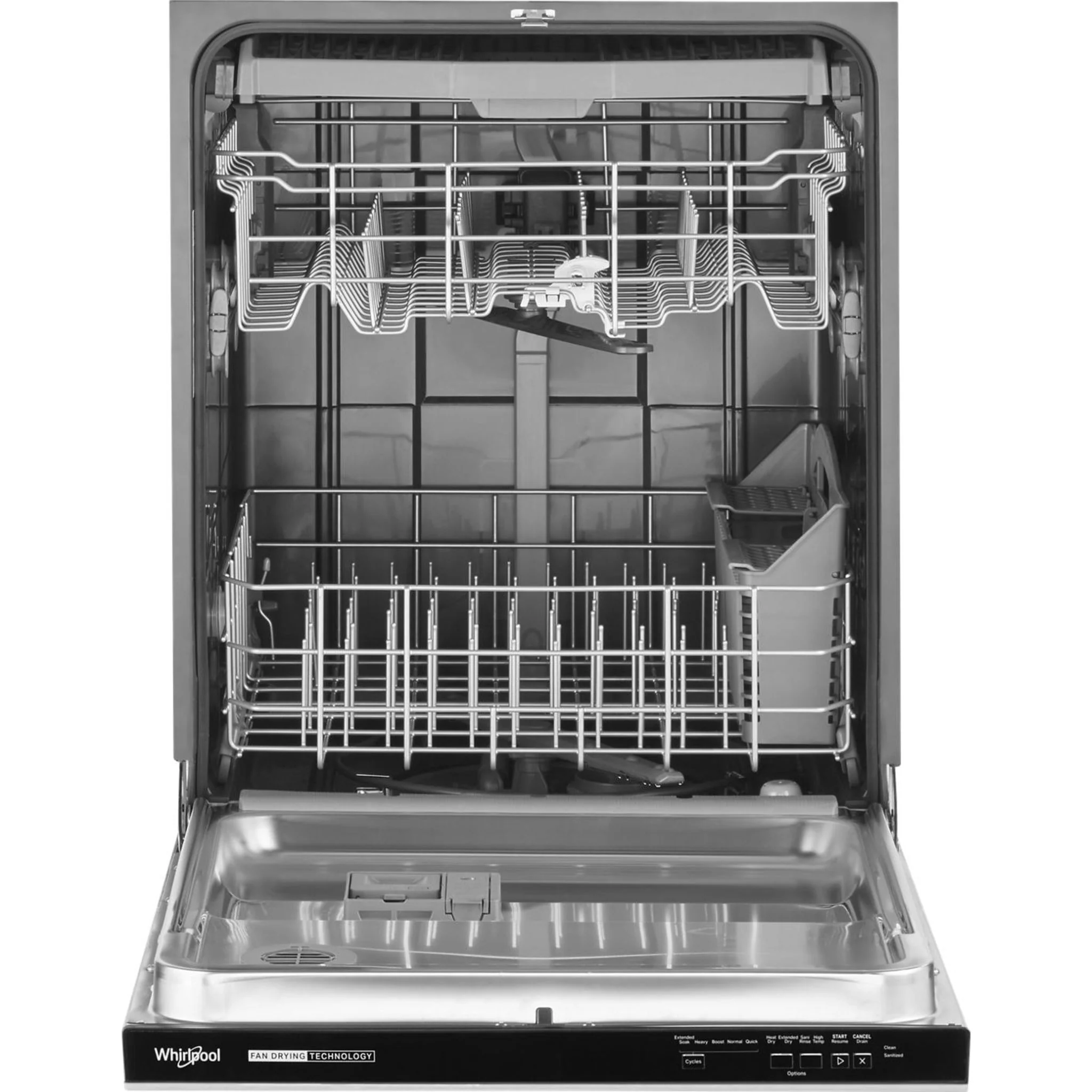 Whirlpool 51 dBA Quiet Dishwasher with 3rd Rack and Pocket Handle -Stainless Steel (WDP730HAMZ) - Image 13
