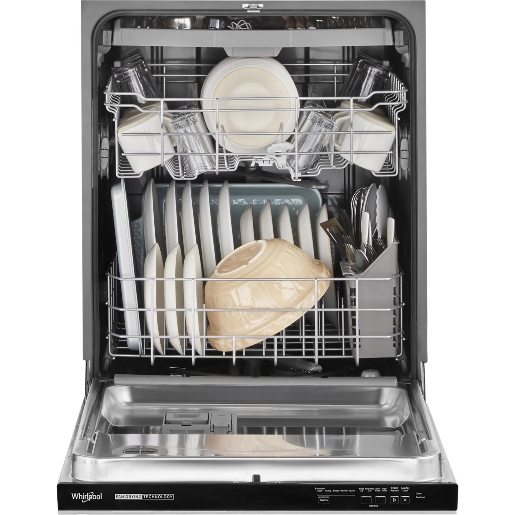 Whirlpool 51 dBA Quiet Dishwasher with 3rd Rack and Pocket Handle -Stainless Steel (WDP730HAMZ) - Image 17